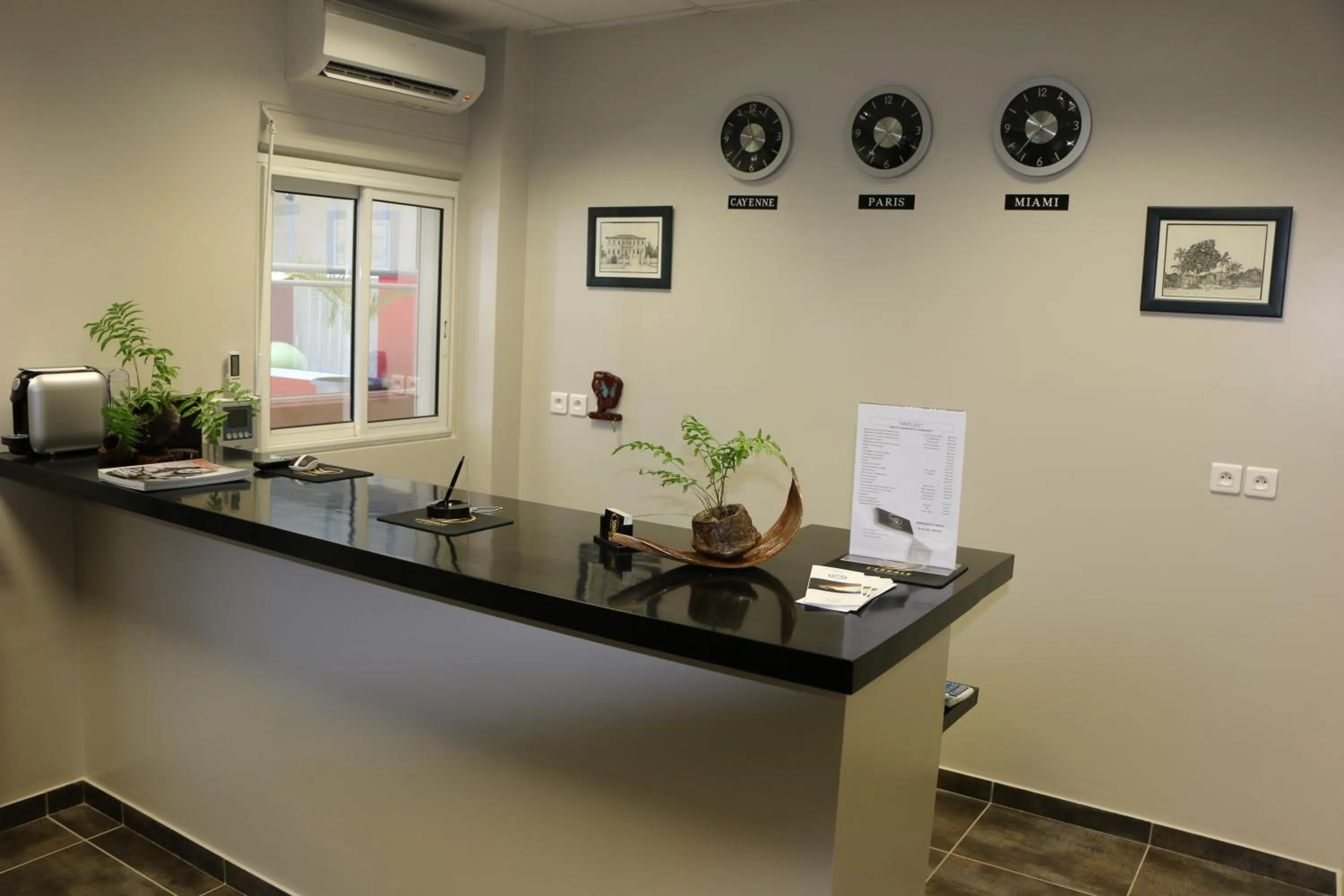 Lobby or reception in L'Eskale Guyane