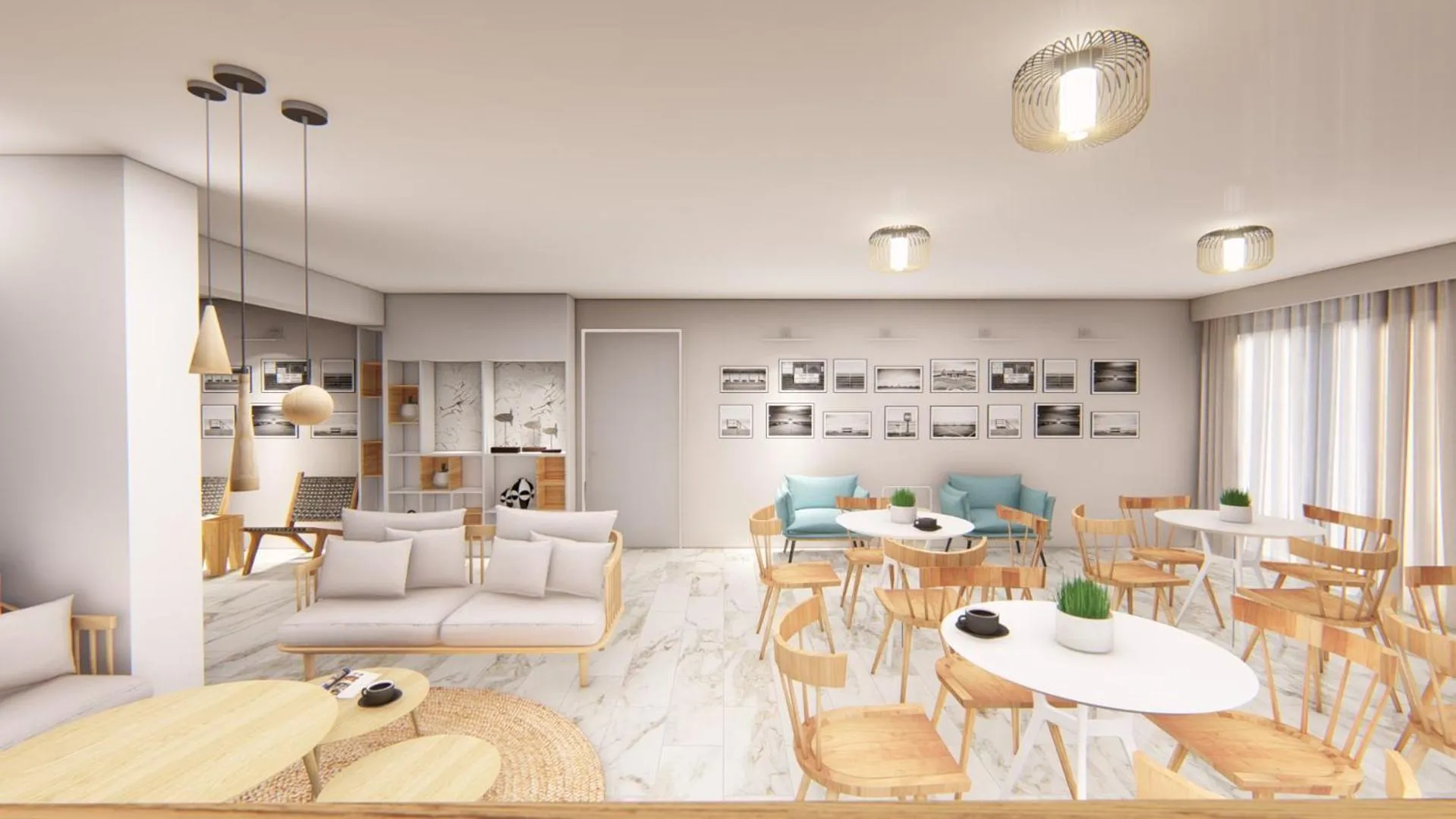 Lounge or bar in Hotel Grand Nefeli