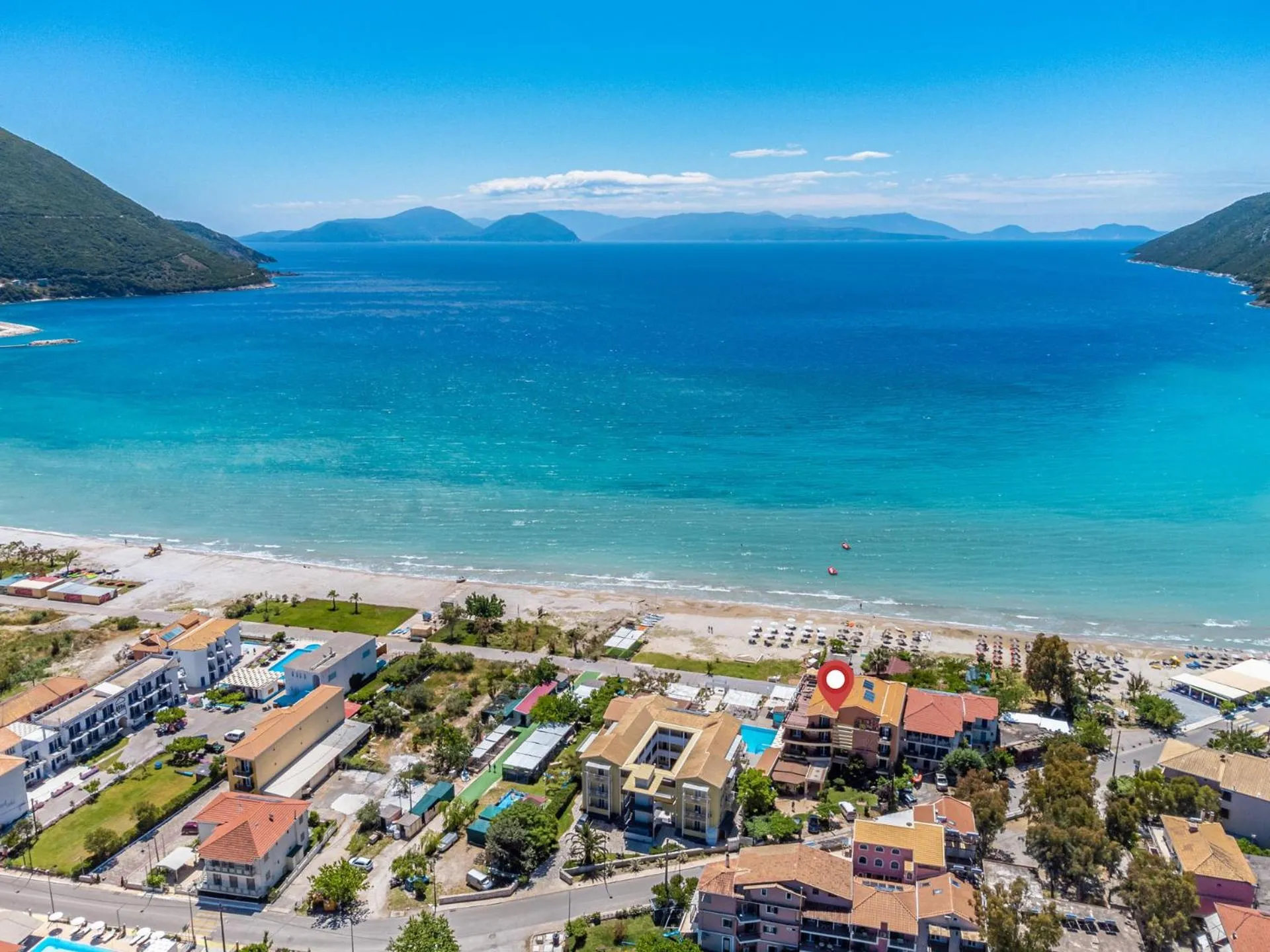 Bird's eye view in Hotel Grand Nefeli