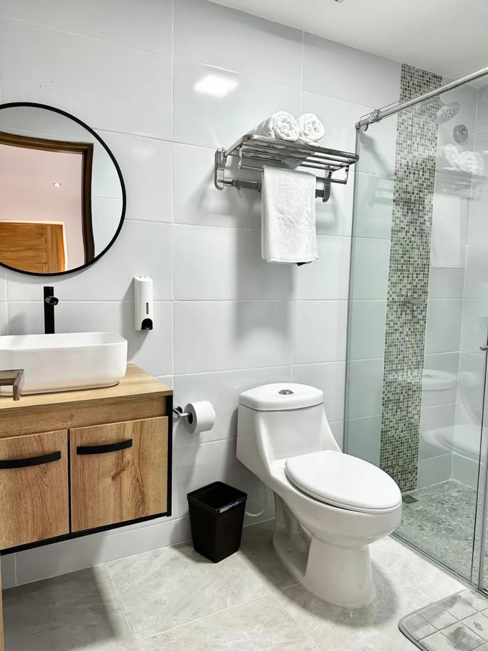 Shower in Hotel Boutique Casa Berastegui