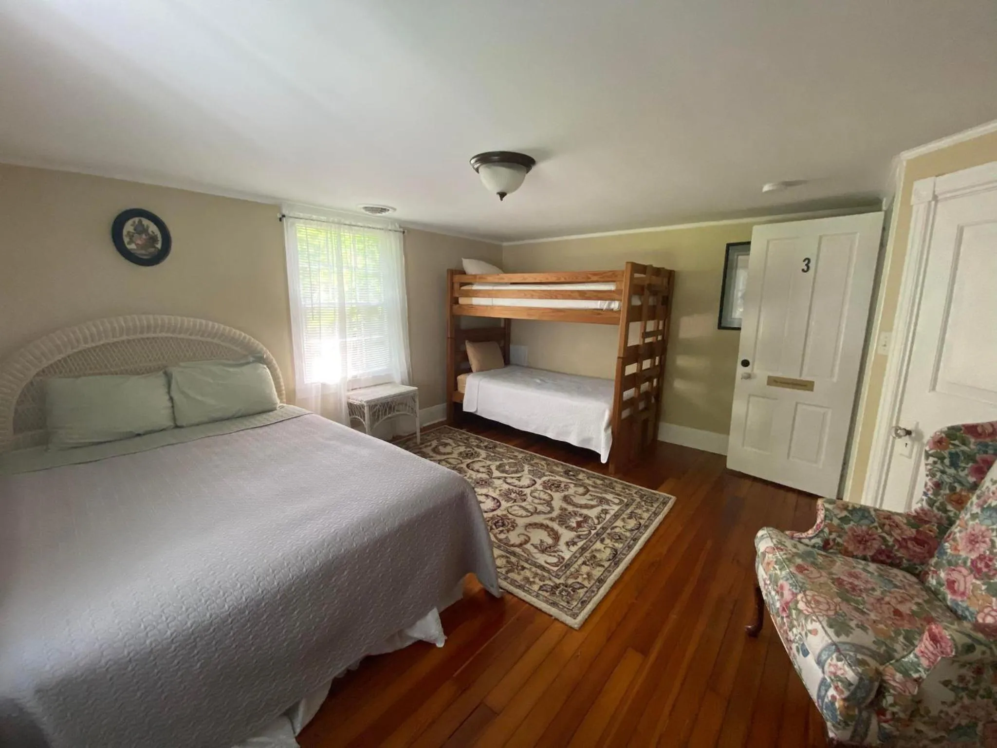 Bed in Historic Rosemont Manor