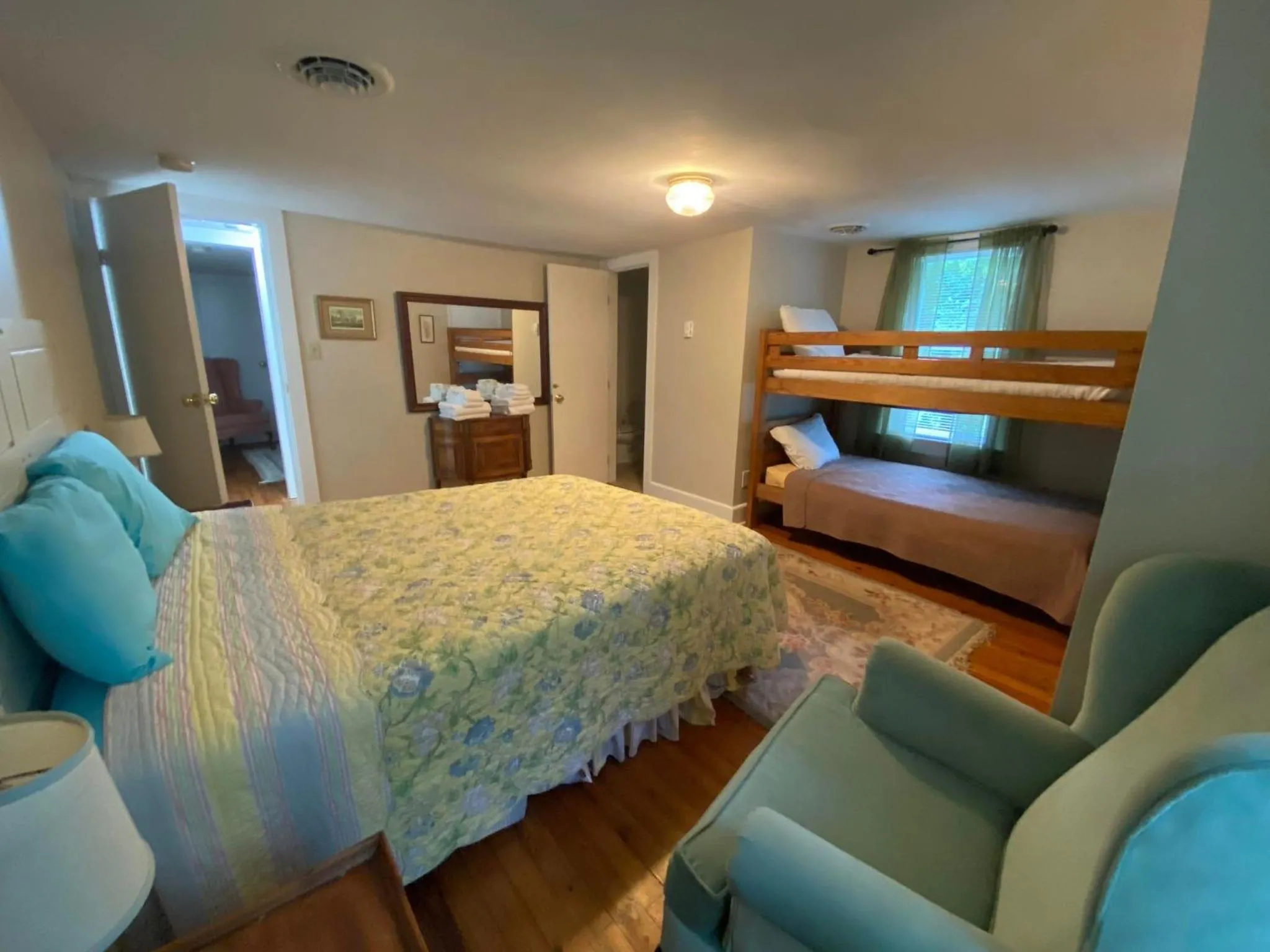 Bed in Historic Rosemont Manor