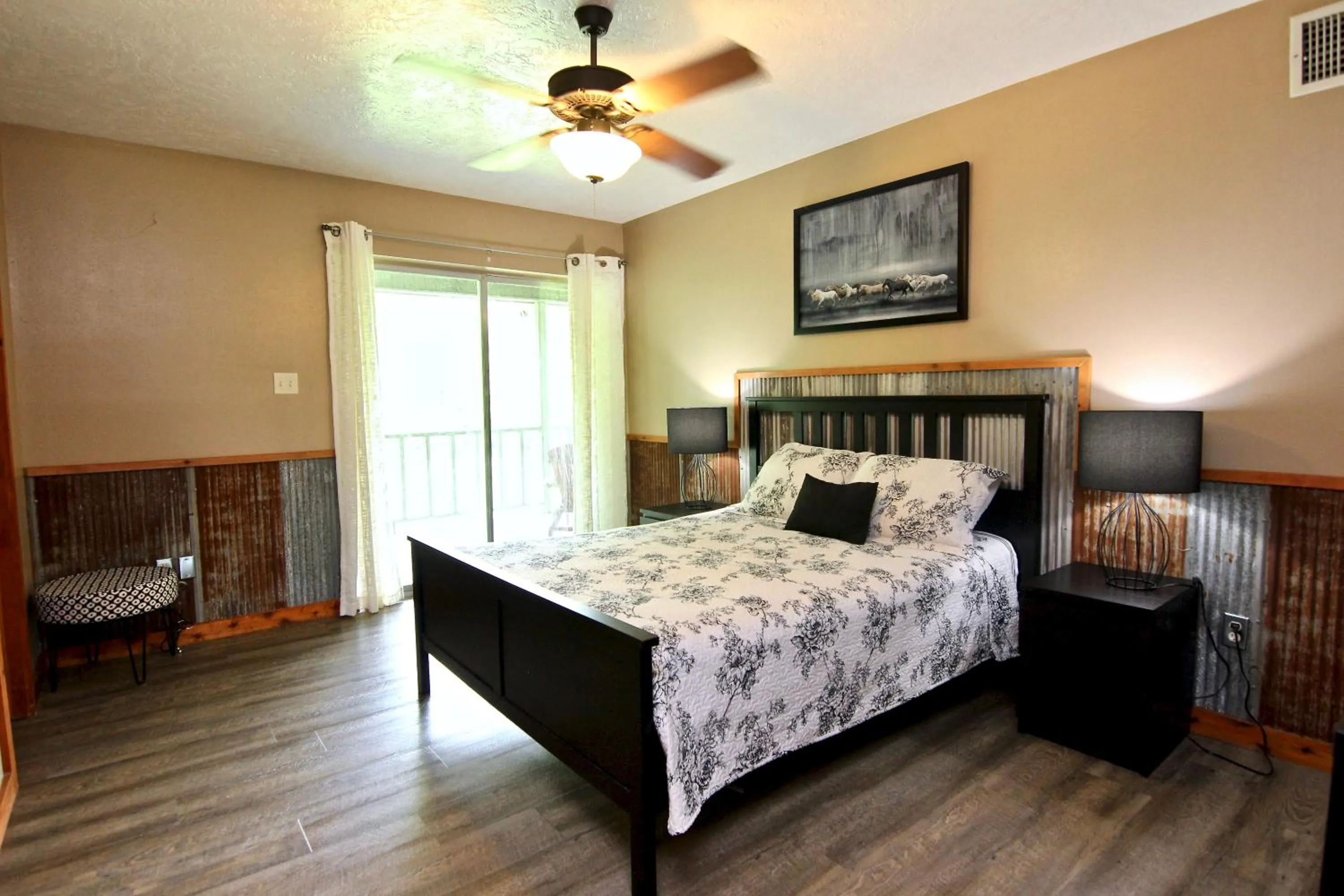 Bed in The River House