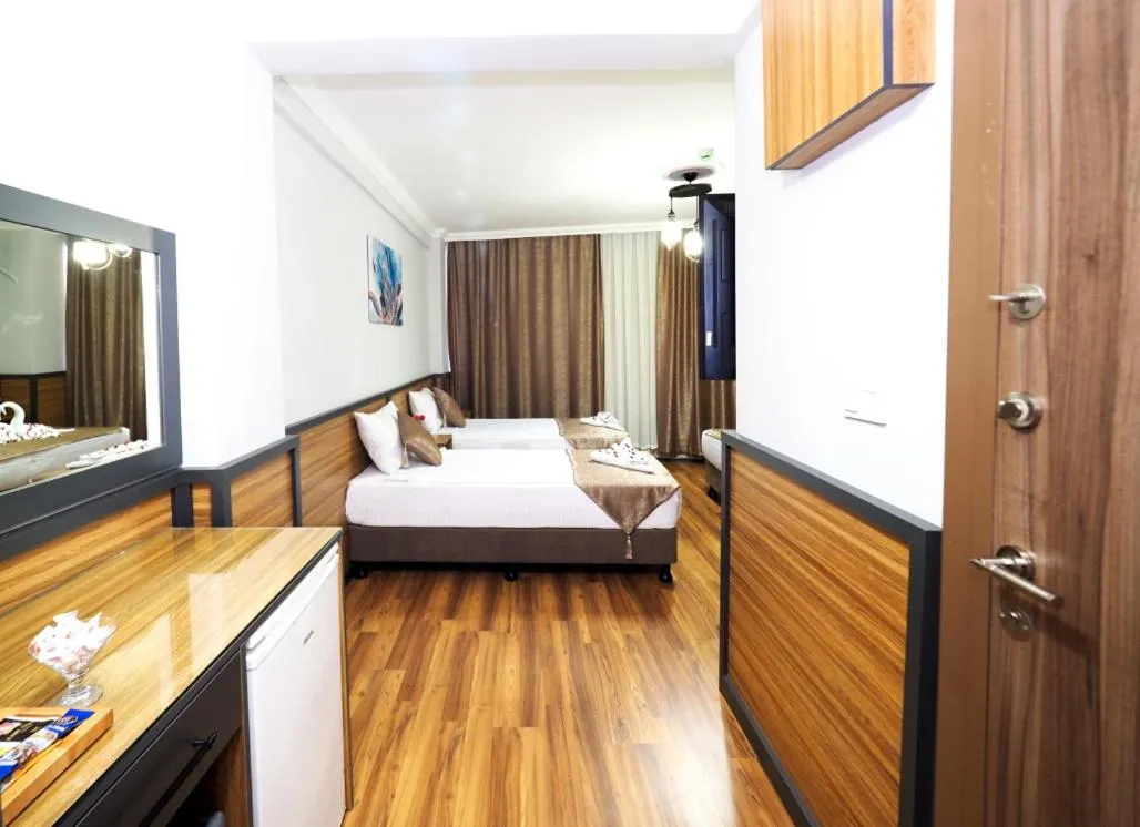 Bed in Arges old city hotel