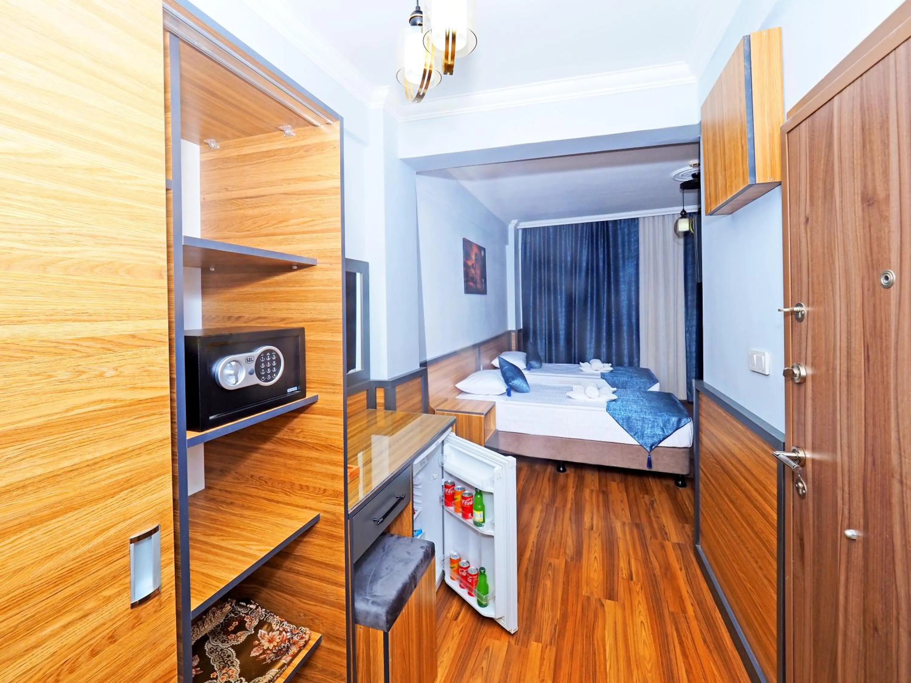 Bed in Arges old city hotel