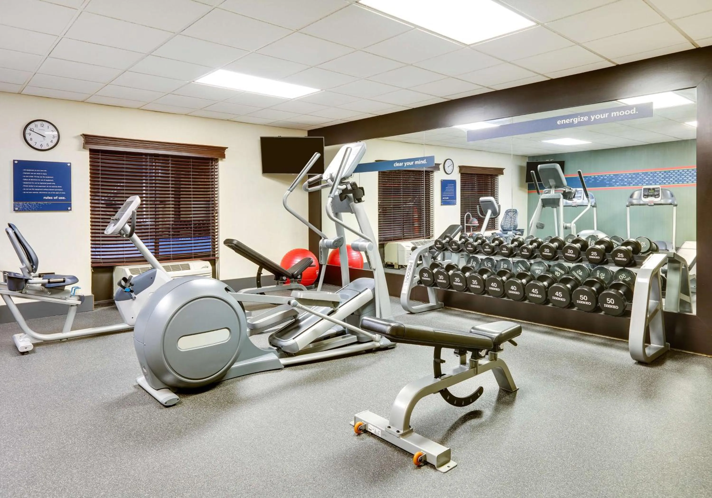 Fitness centre/facilities in Hampton Inn Los Angeles/Carson
