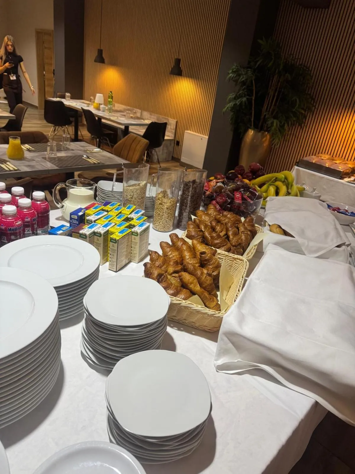 Buffet breakfast in VitaLounge Sports & Spa Hotel