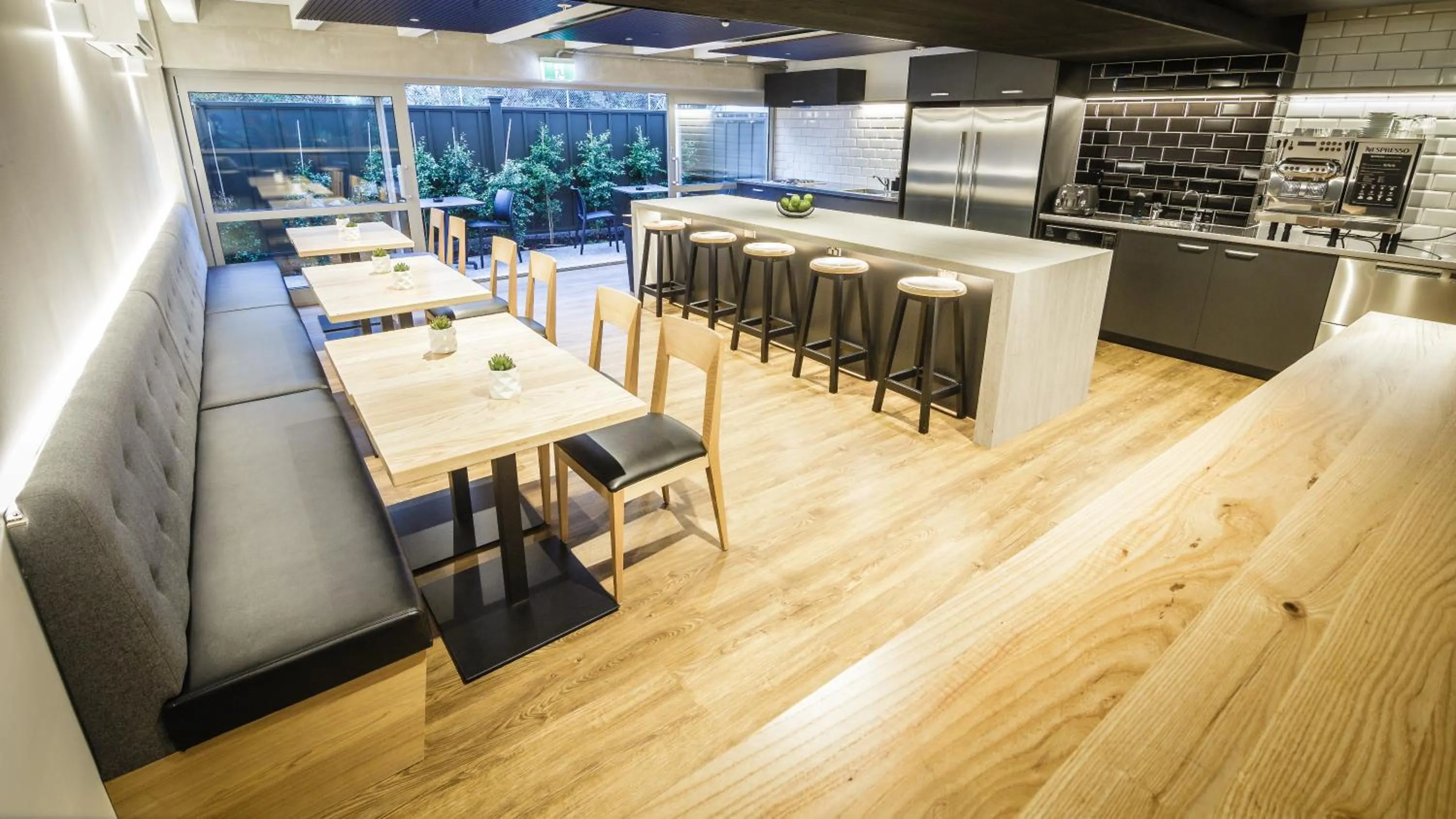 Living room in No. 9 Hotel