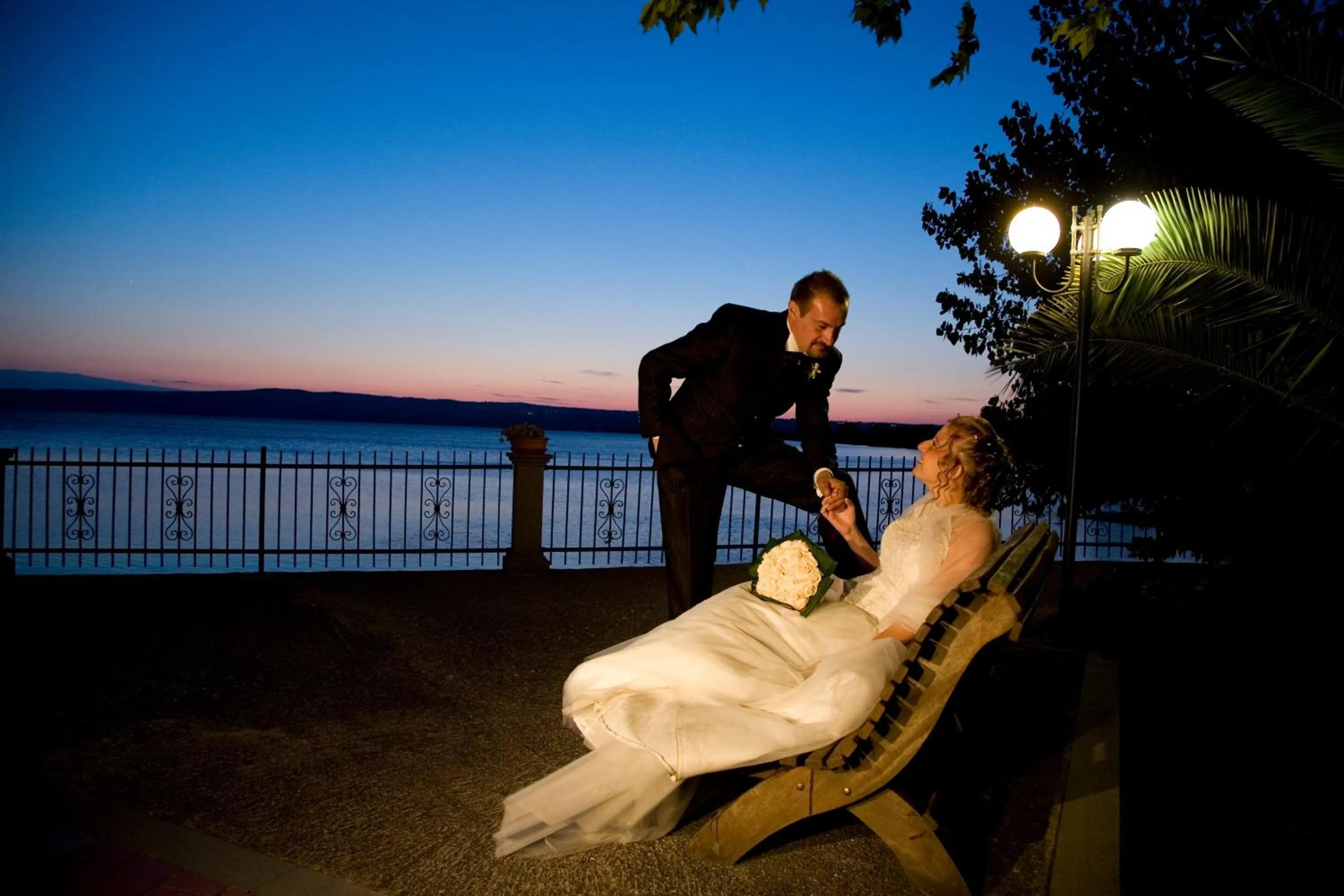 Balcony/Terrace in Hotel Eden Sul Lago