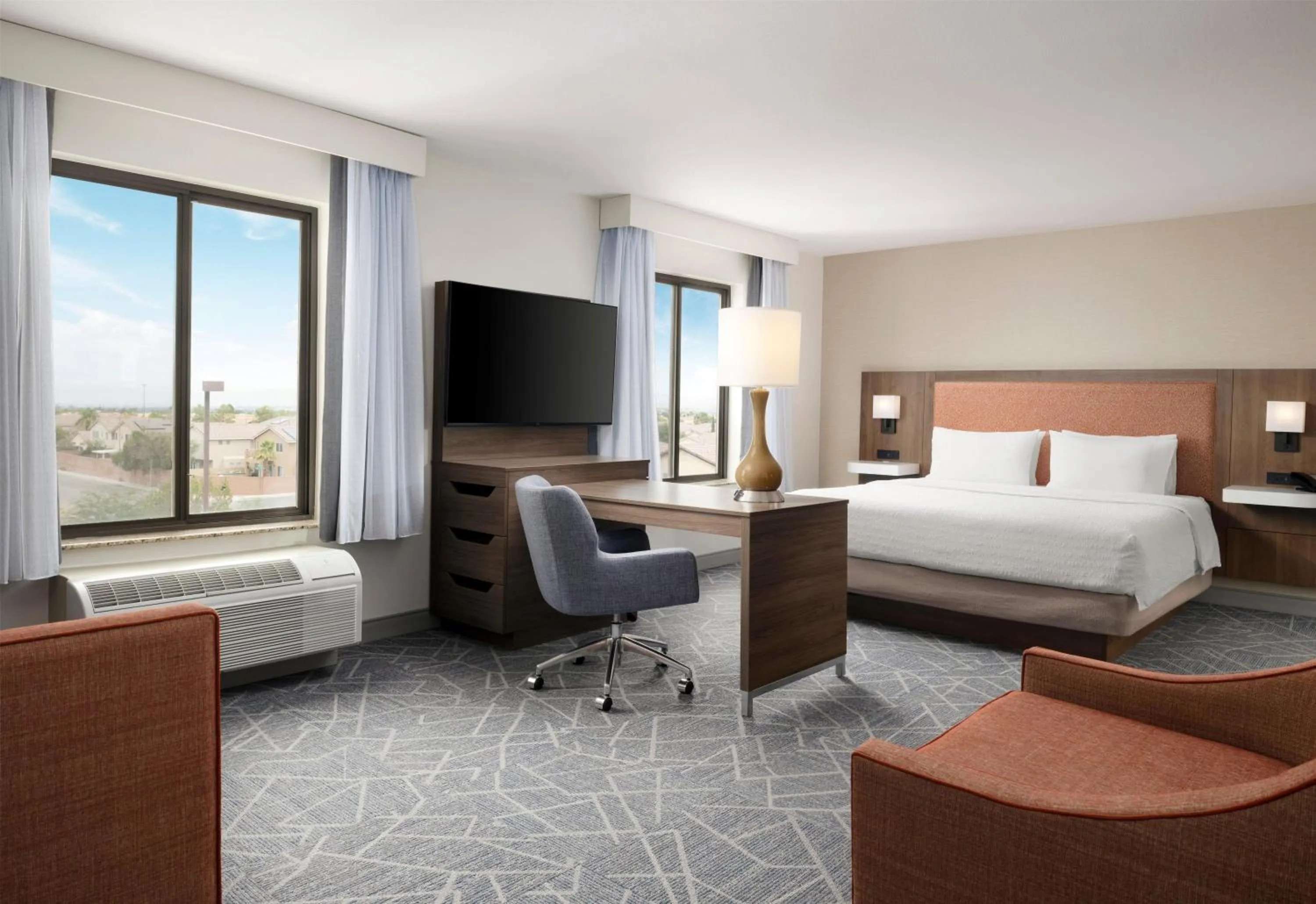 Bed in Hampton Inn & Suites Las Vegas-Red Rock/Summerlin