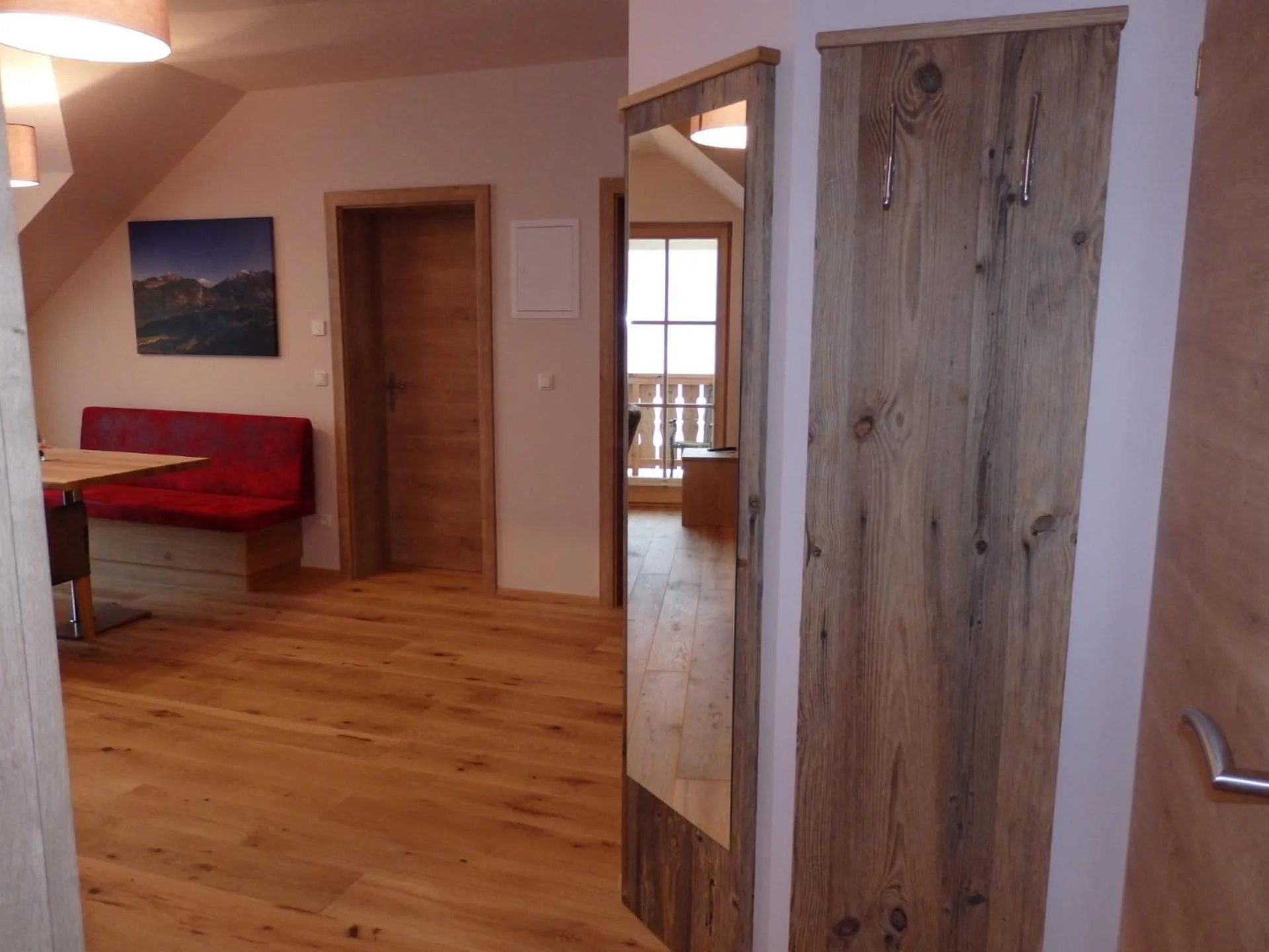 Living room, Bed in Sportlerhof - Alimann UaB