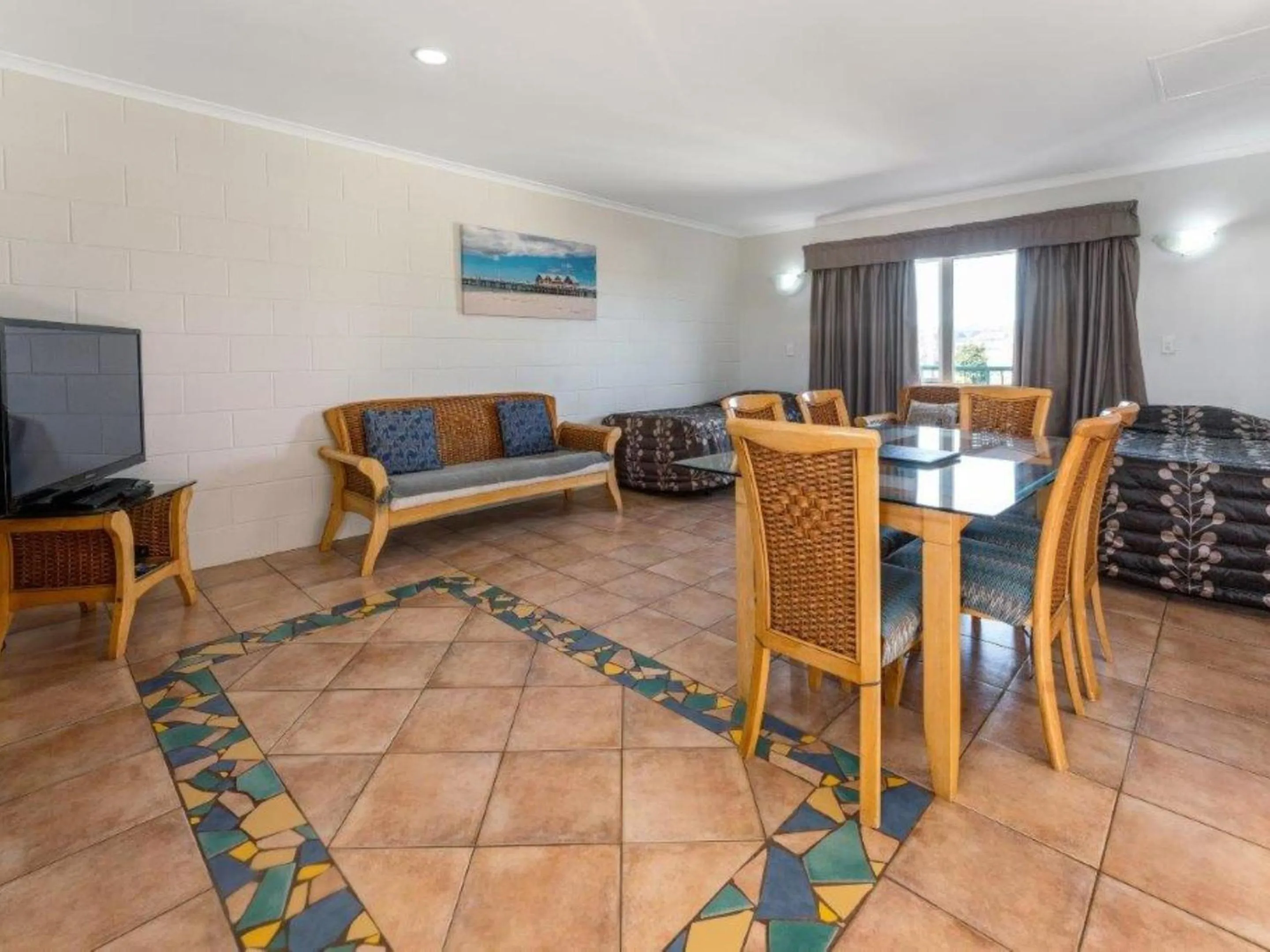 Seating area in Cottage Park Thermal Motel