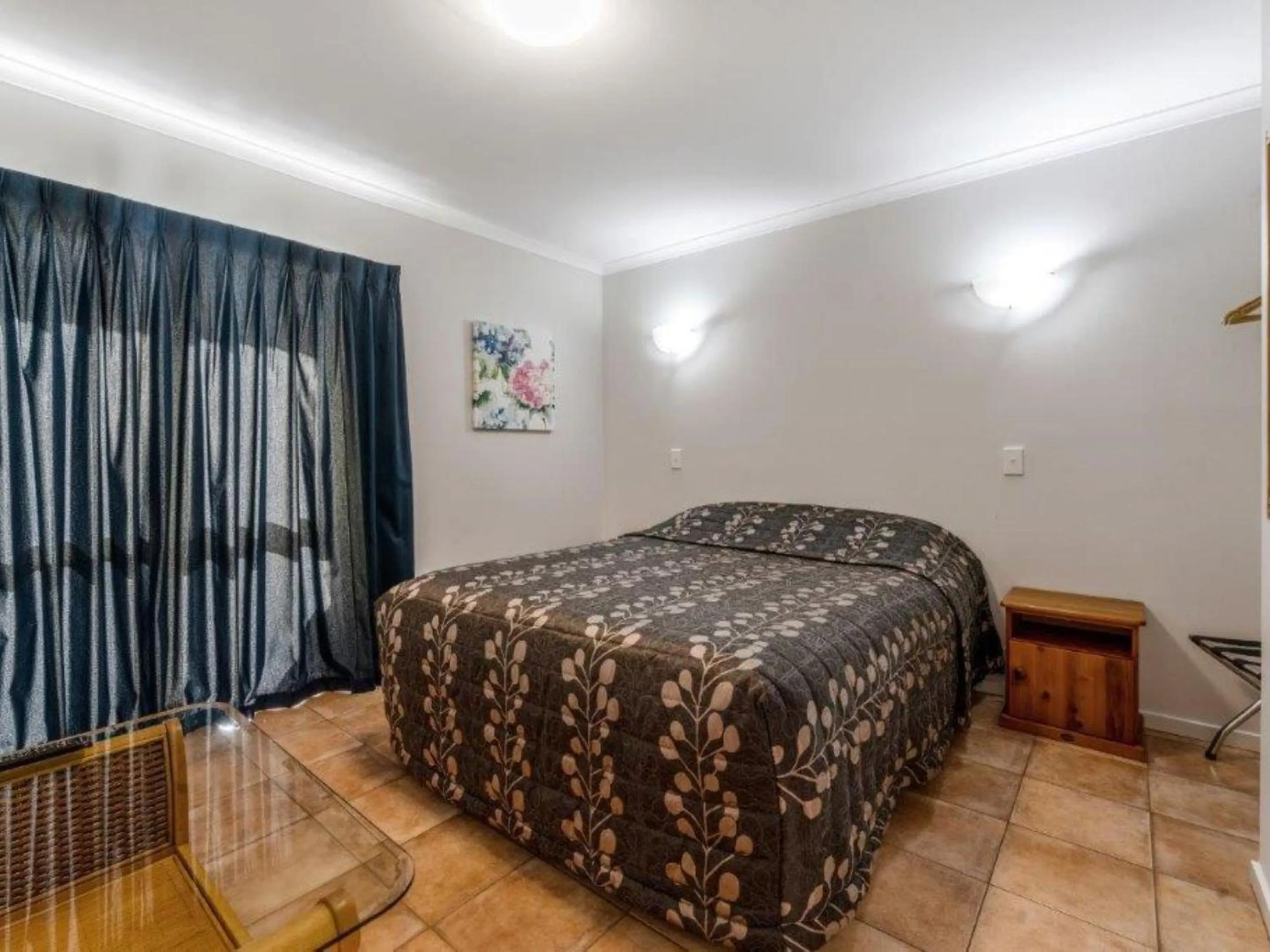 Bedroom, Bed in Cottage Park Thermal Motel