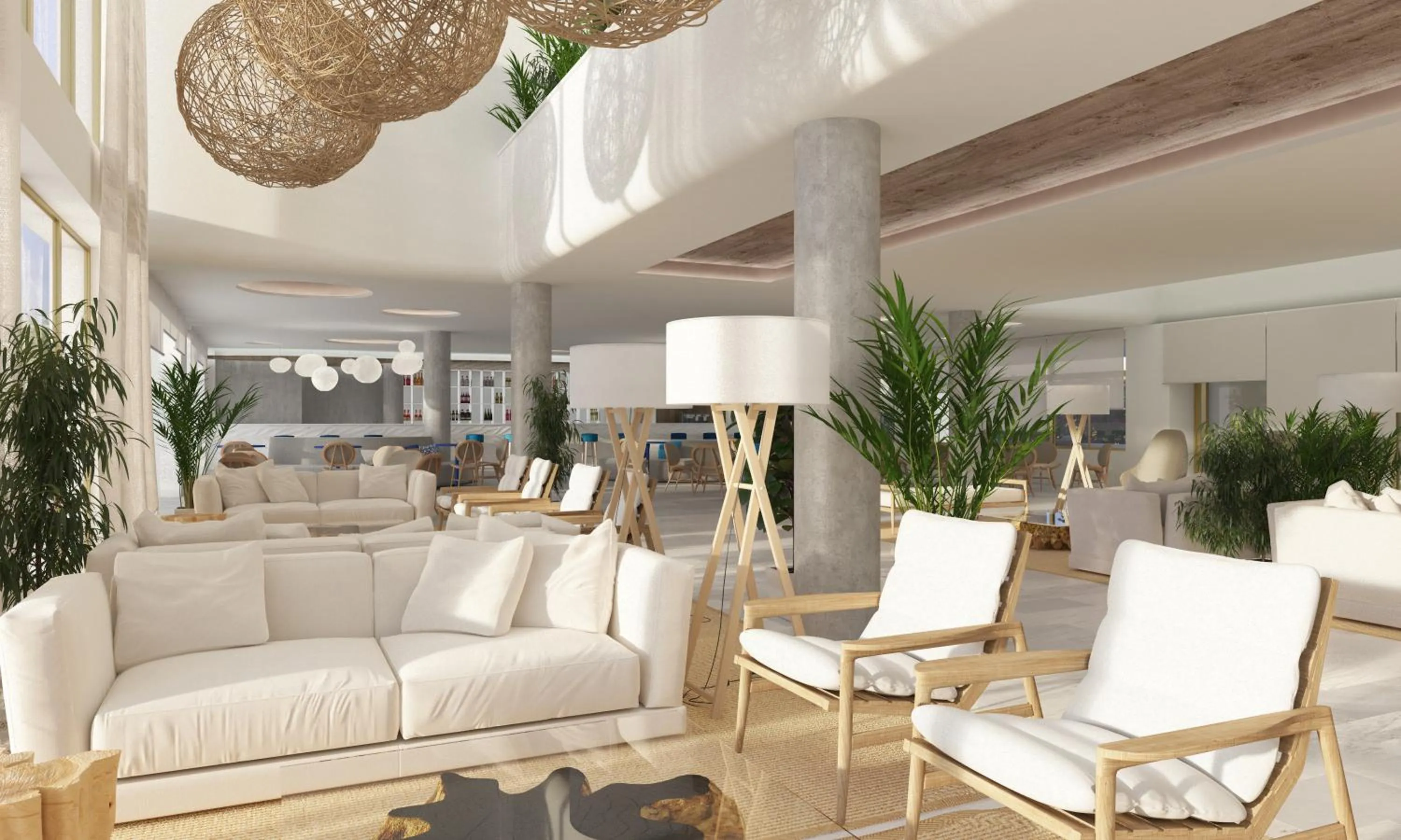 Communal lounge/ TV room in BG Rei del Mediterrani