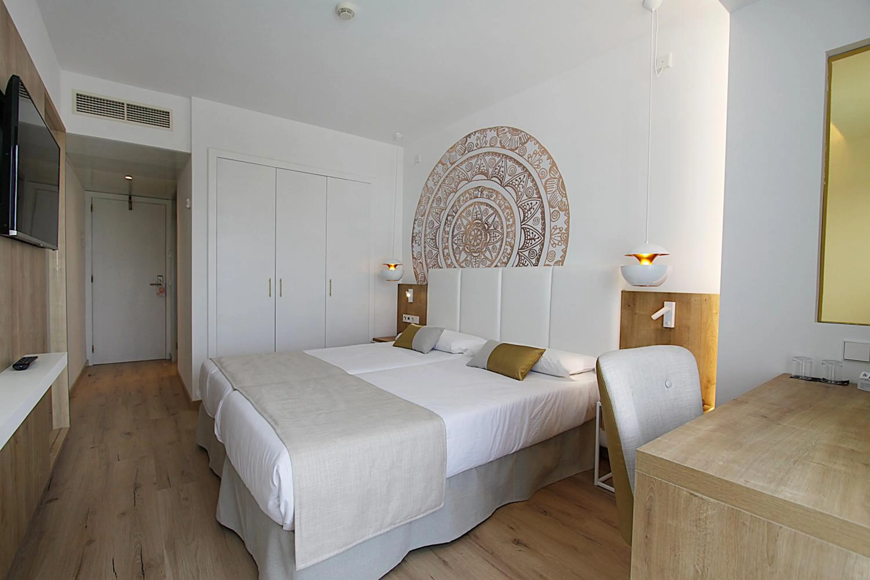 Bedroom, Bed in BG Rei del Mediterrani