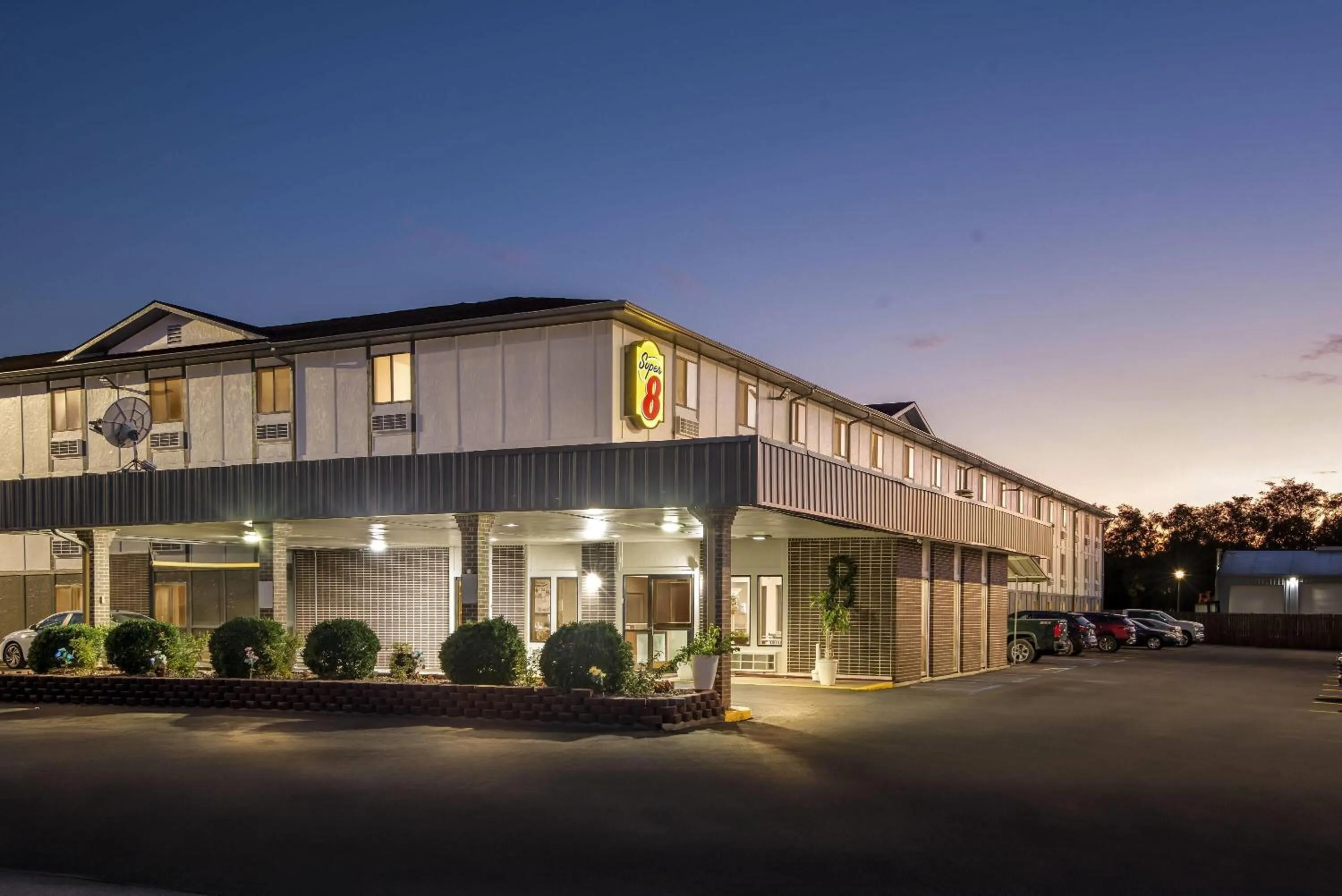 Property building in Super 8 by Wyndham Terre Haute