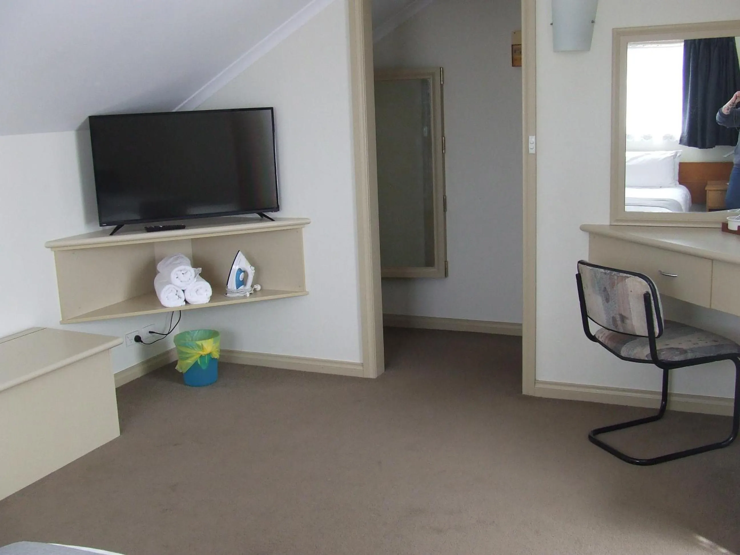 Bed in Queechy Motel