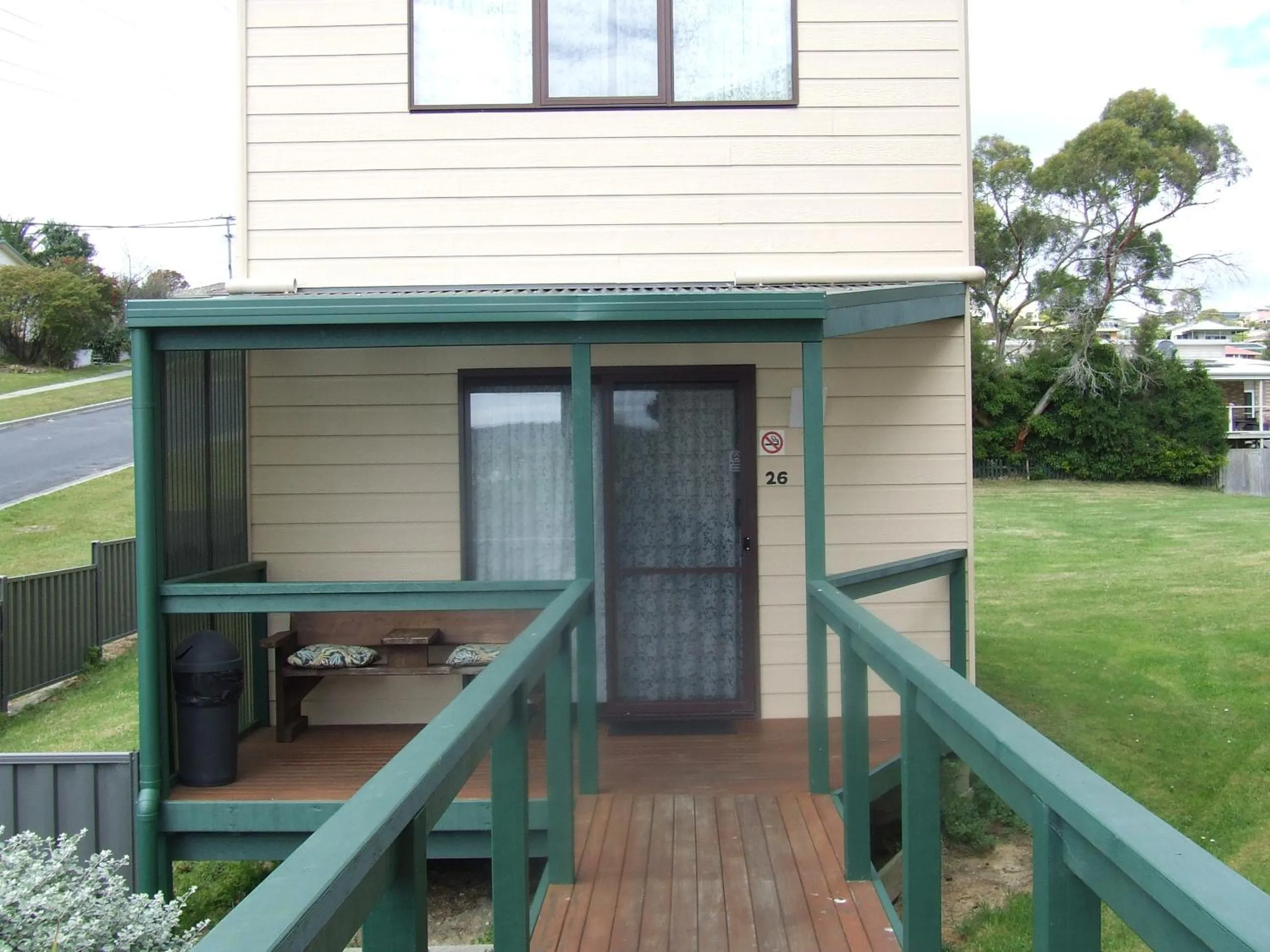 Balcony/Terrace in Queechy Motel