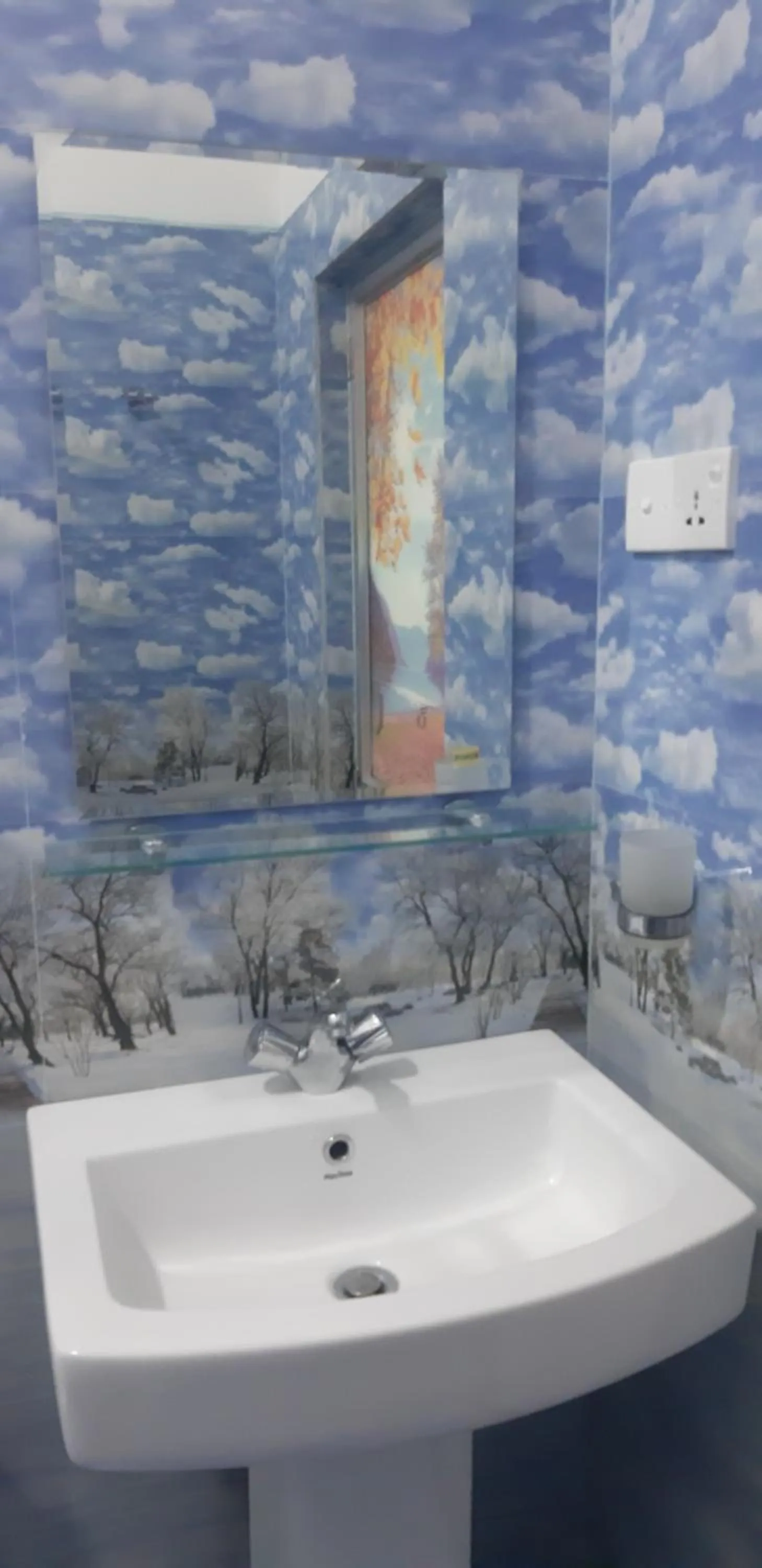 Bathroom in Butterfly Homestead Hotel