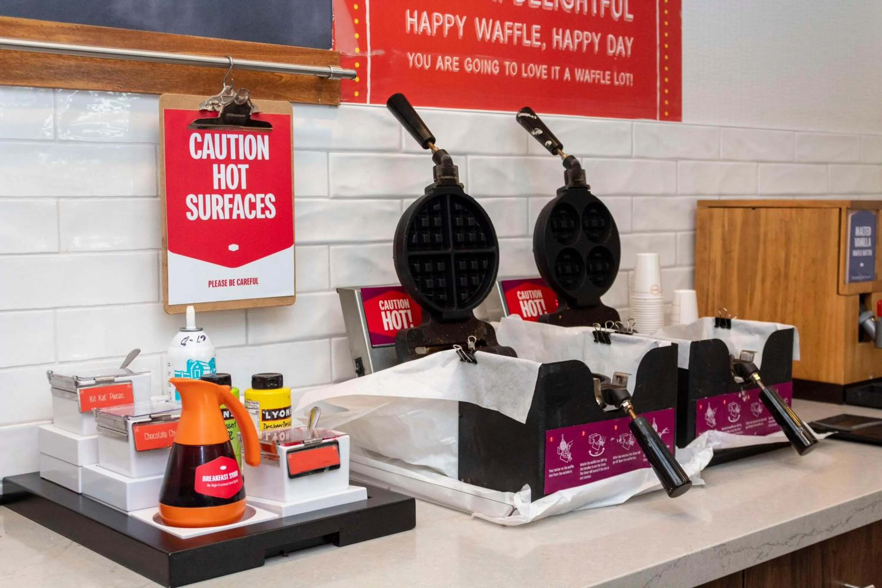 Breakfast in Hampton Inn & Suites Riverton