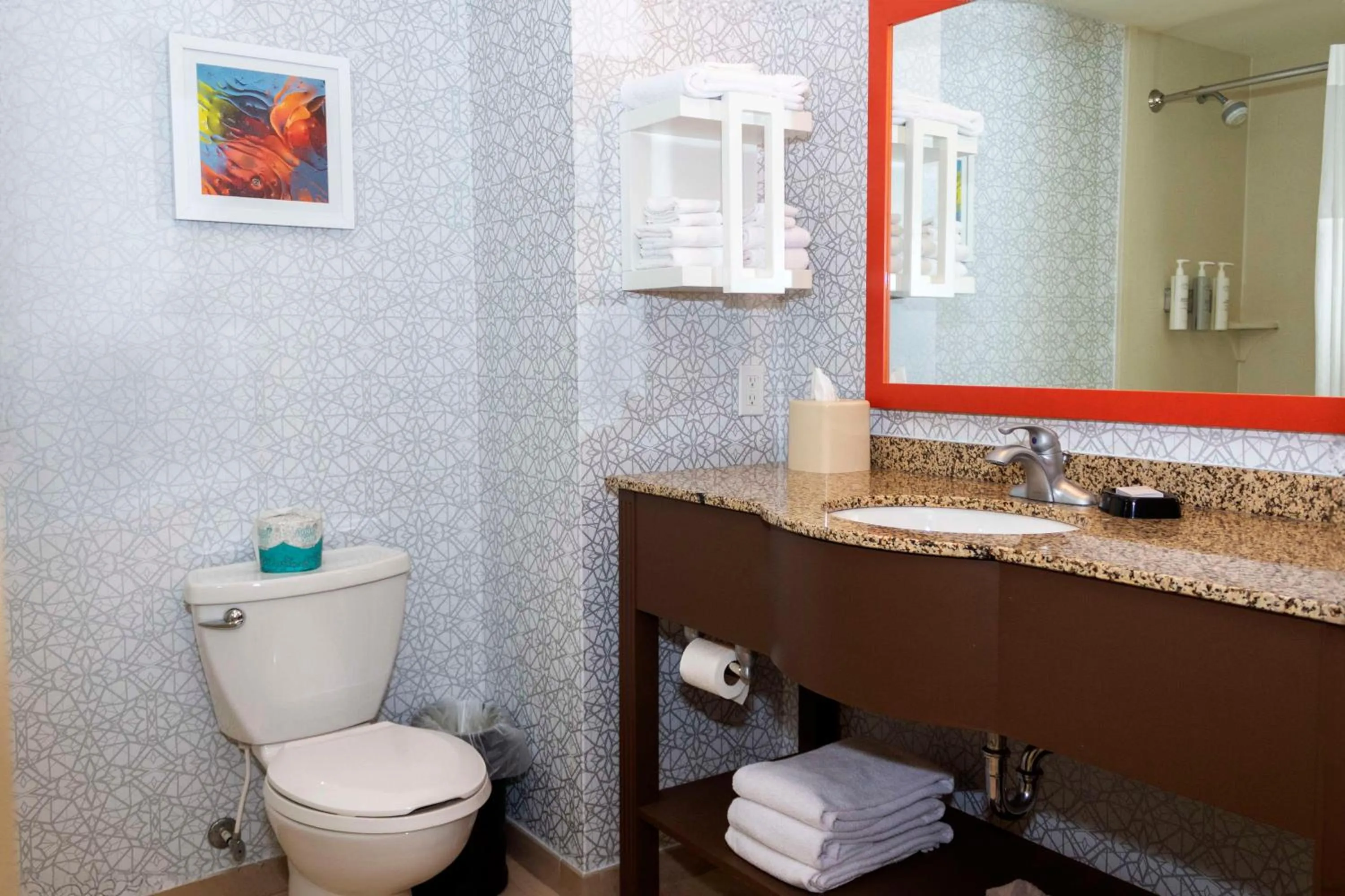 Bathroom in Hampton Inn & Suites Riverton