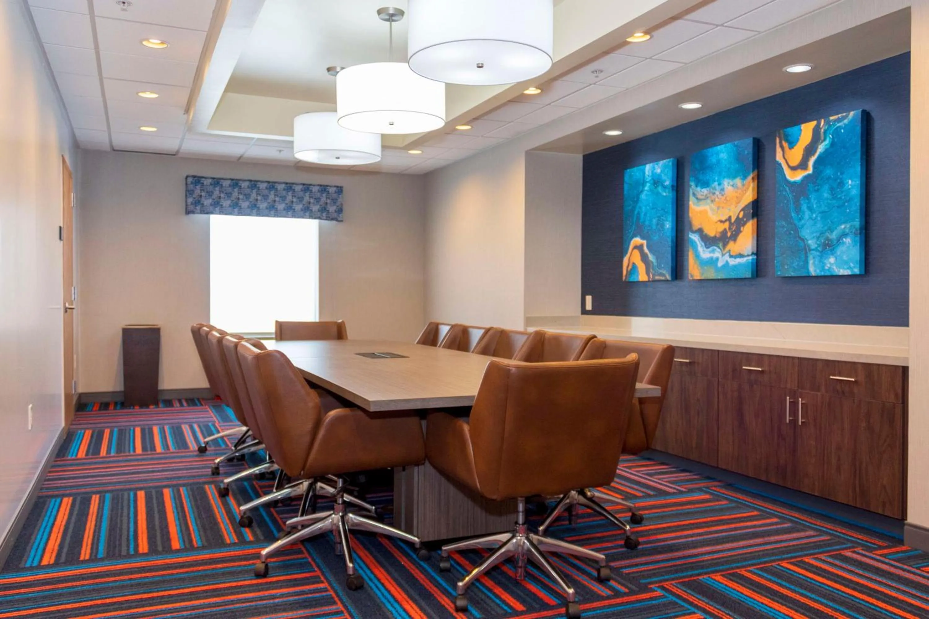 Meeting/conference room in Hampton Inn & Suites Riverton