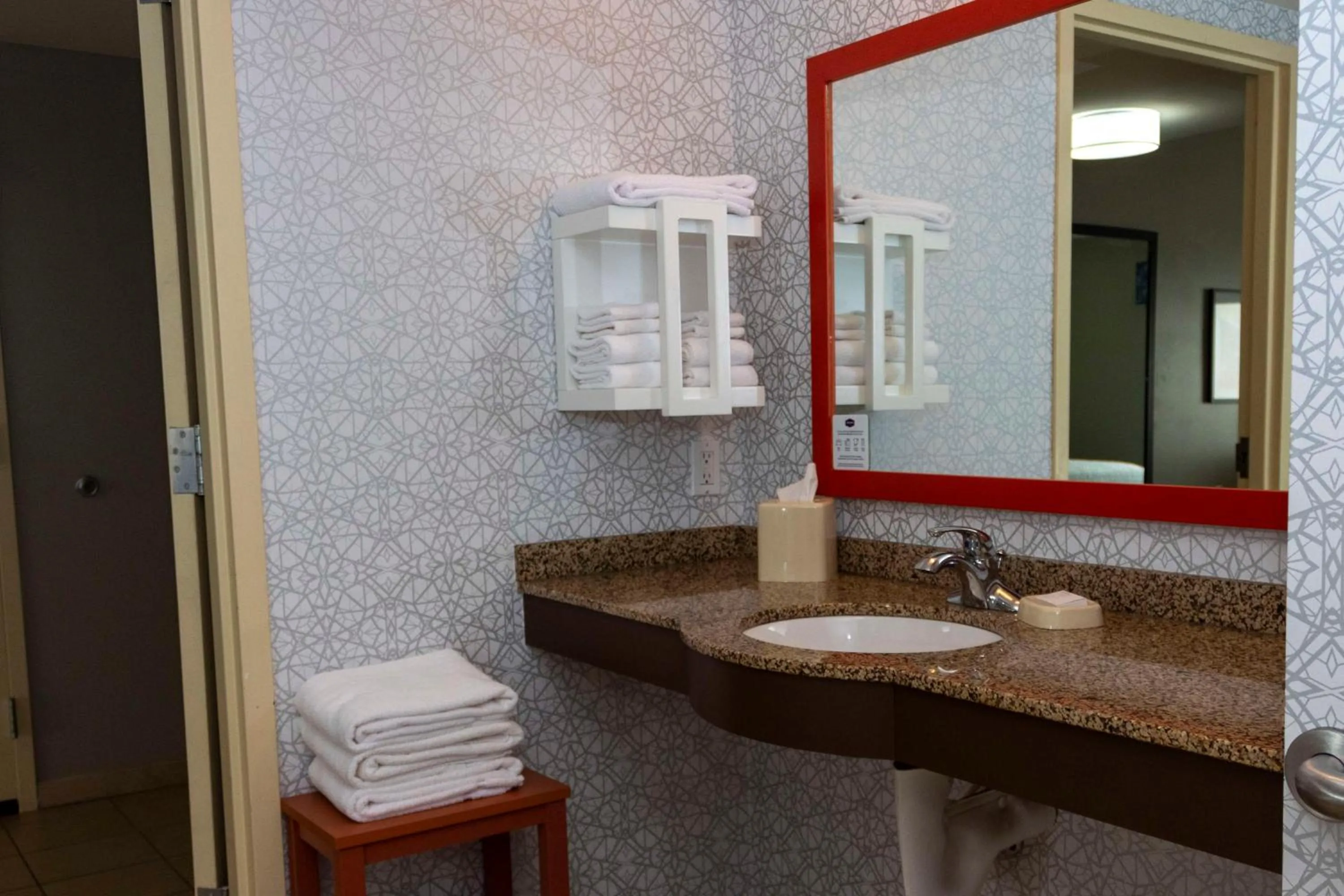 Bathroom in Hampton Inn & Suites Riverton