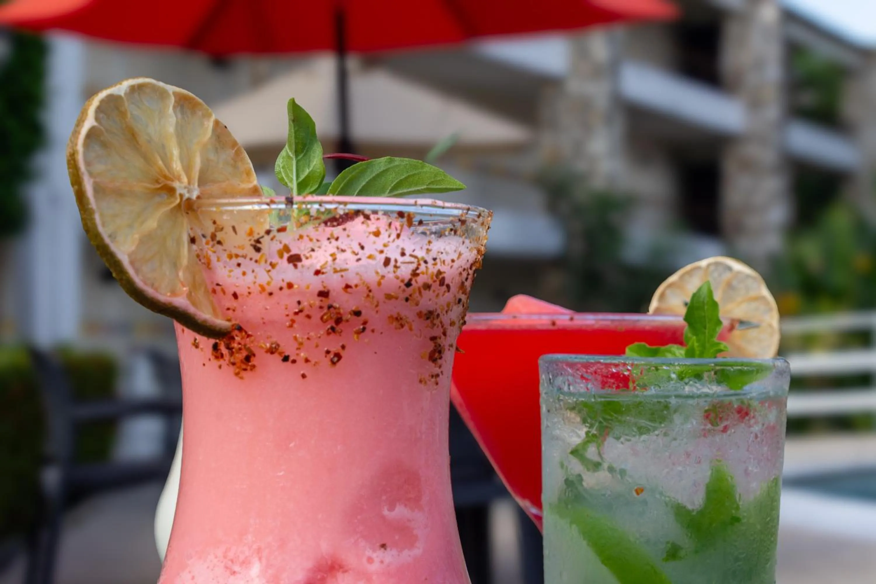 Swimming pool in Hotel Plaza Palenque