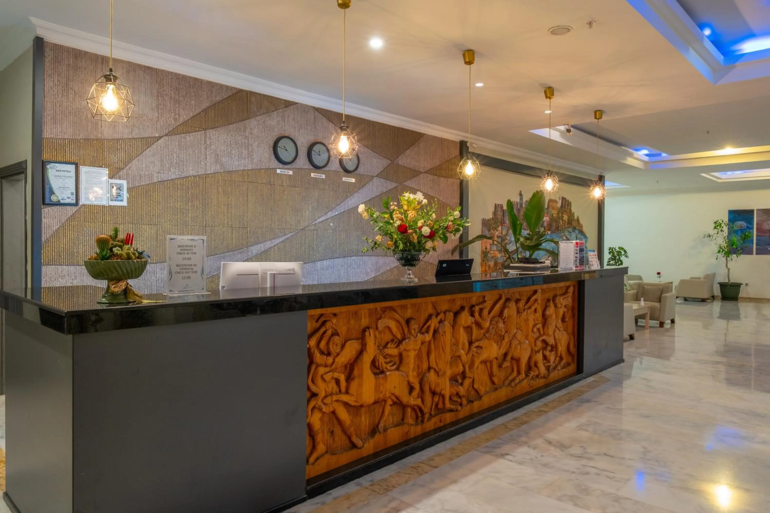 Lobby or reception in Sural Garden Hotel