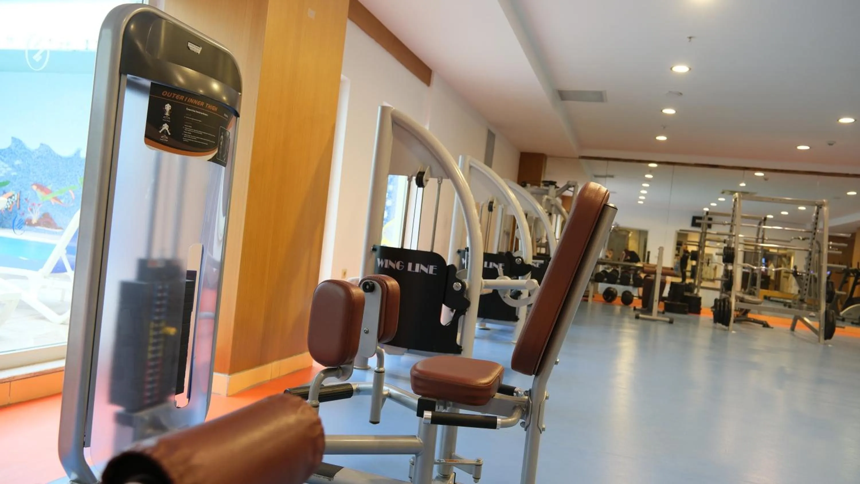 Fitness centre/facilities in Sural Resort Hotel