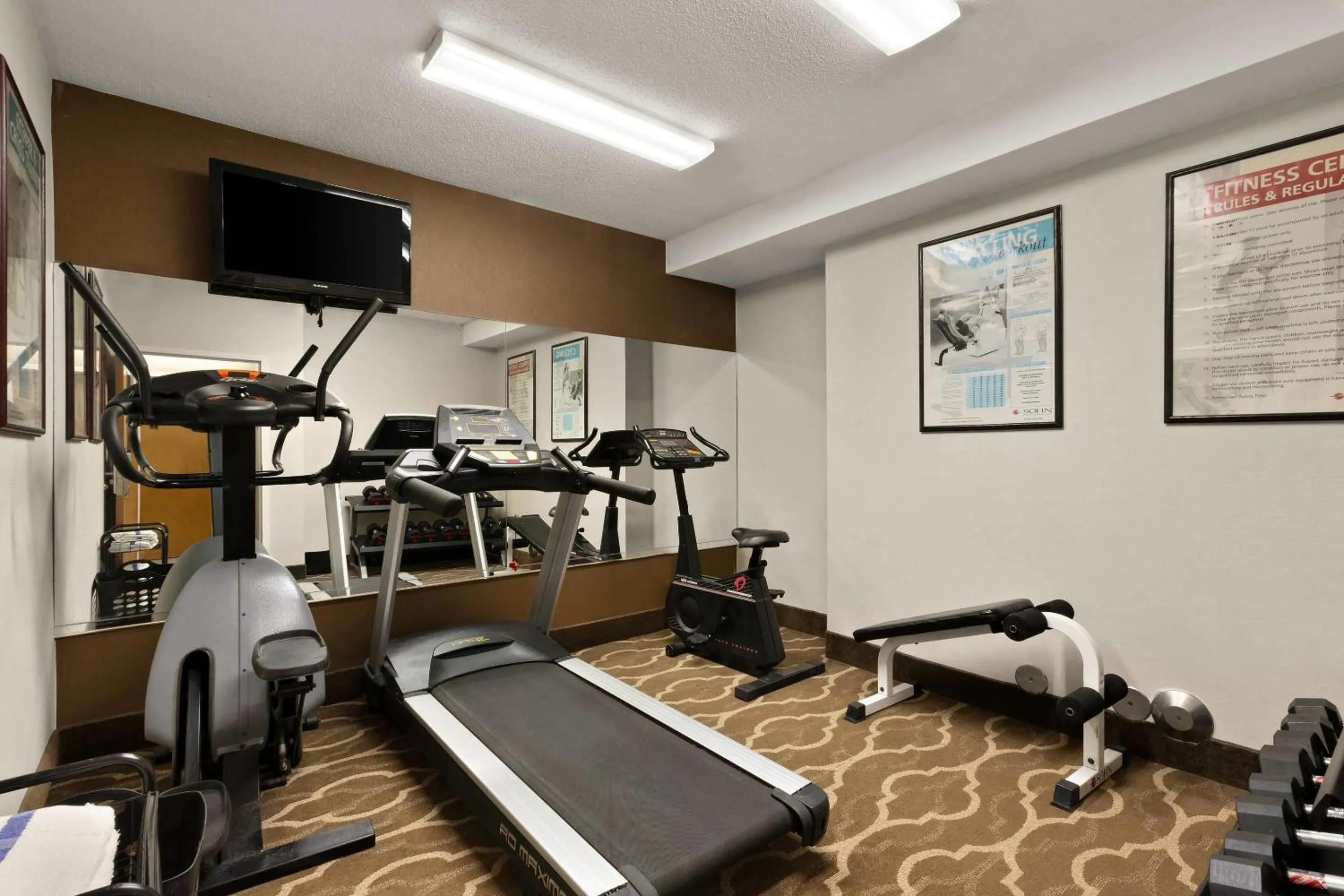 Fitness centre/facilities in Comfort Inn Bordentown near NJ Turnpike