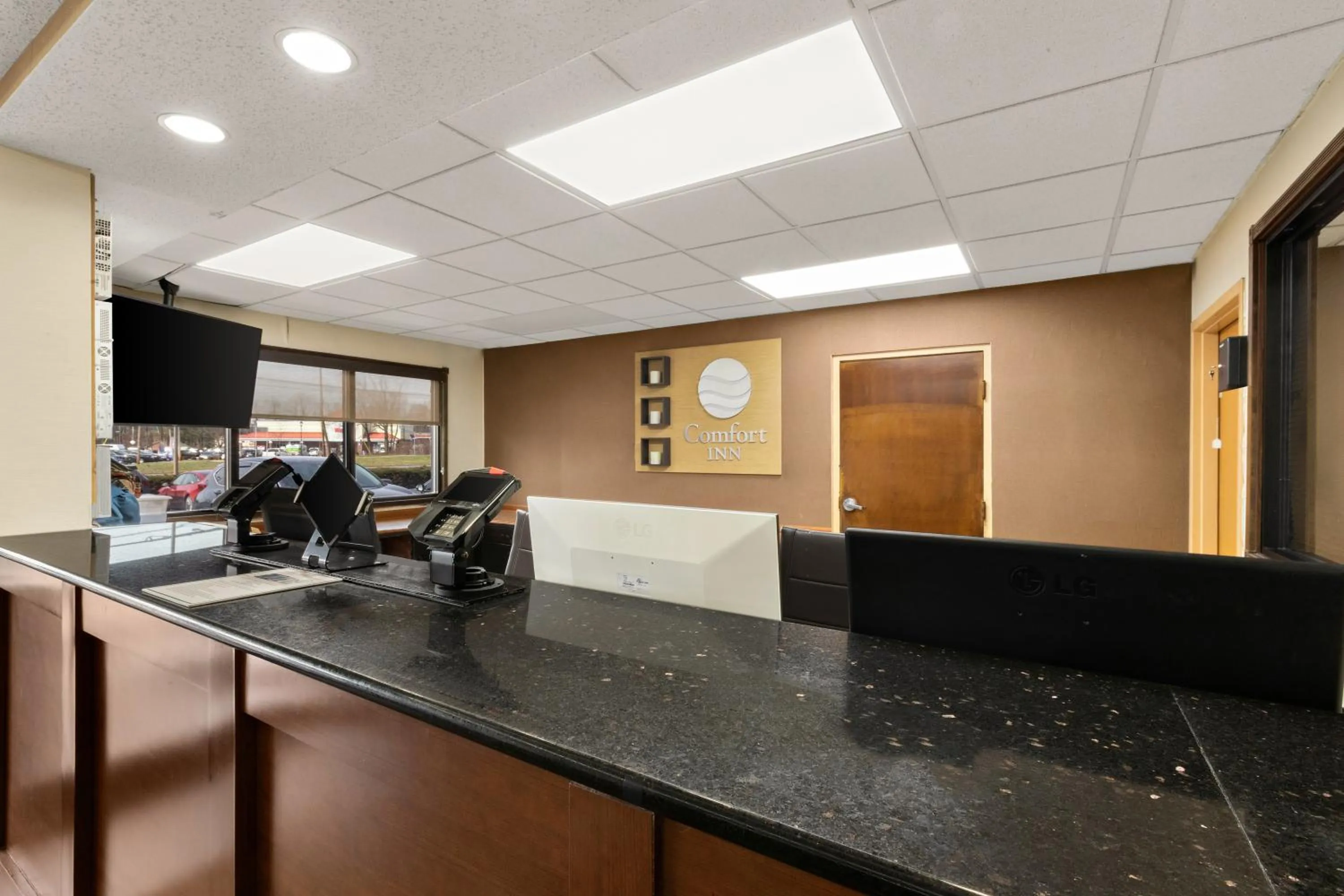 Lobby or reception in Comfort Inn Bordentown near NJ Turnpike