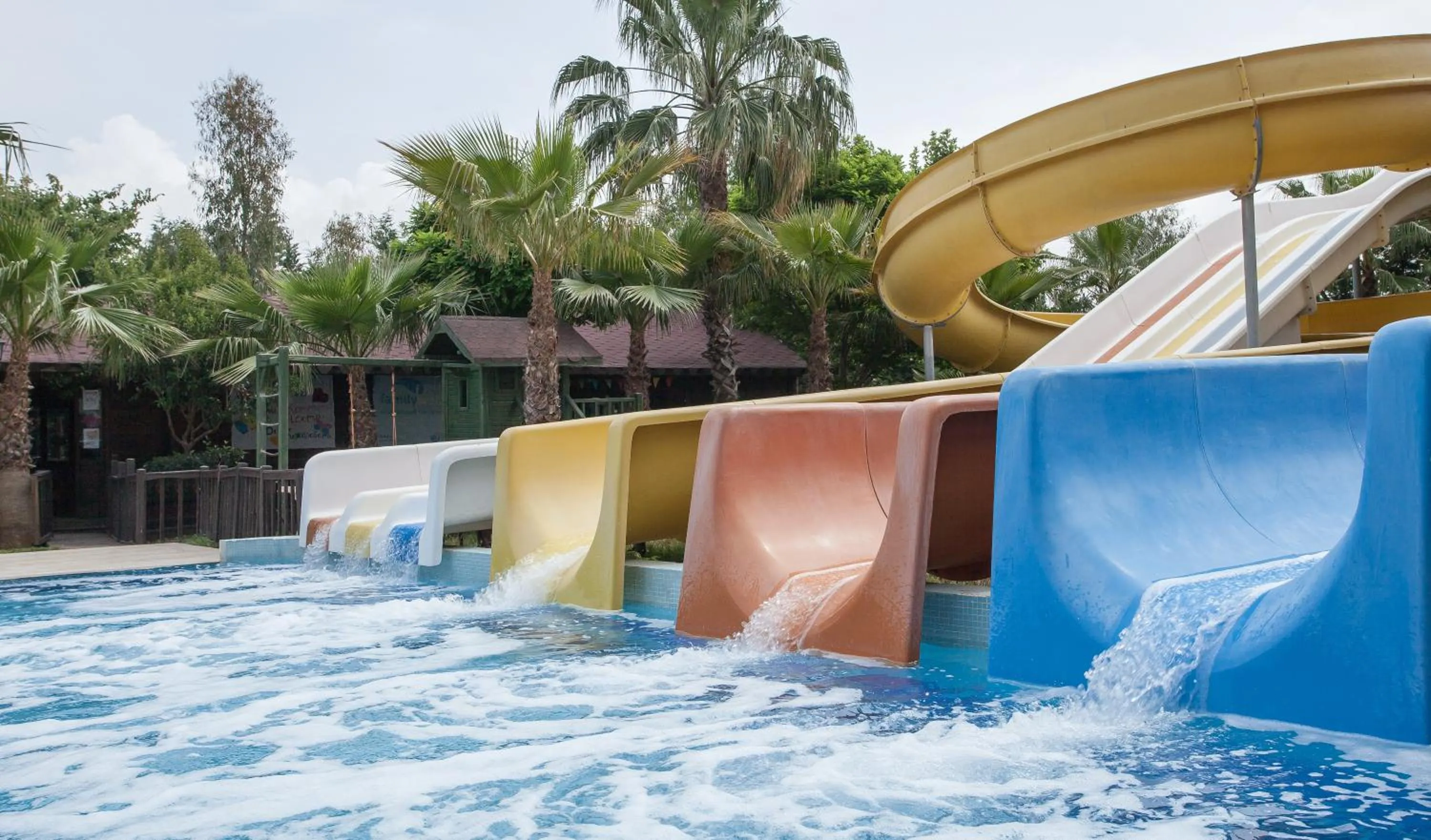Aqua park in Sultan Of Side Hotel - All Inclusive