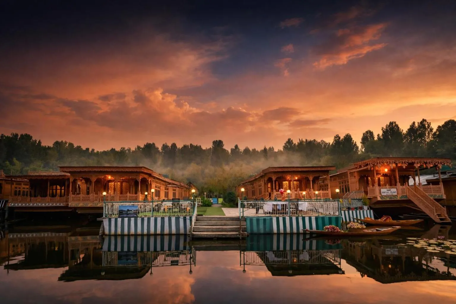 Property building in Firdous Houseboats