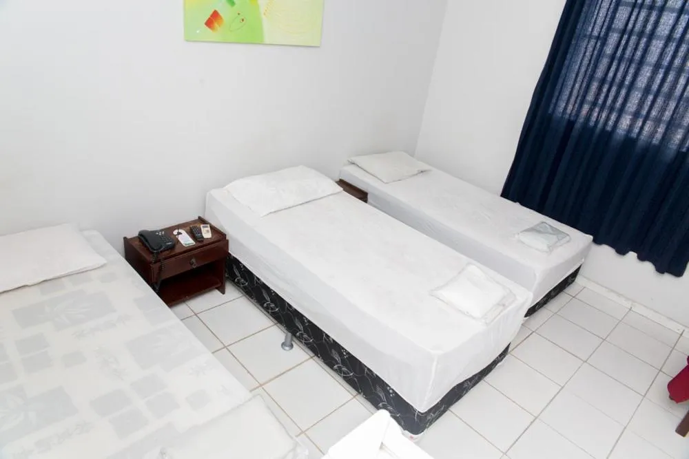 Bed in Hotel Euzebio´s