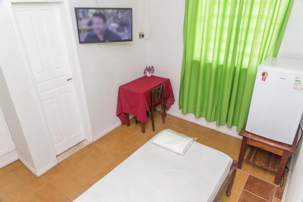 Bed in Hotel Euzebio´s