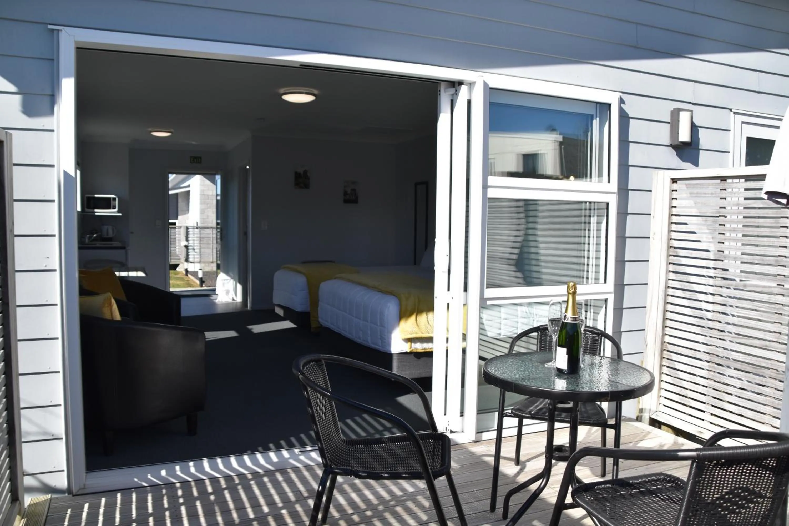 Patio in Trailblazer Studios