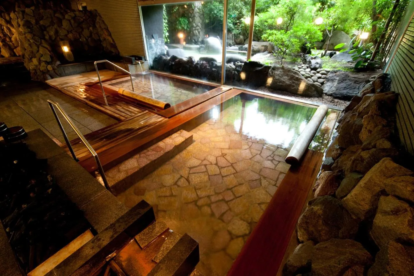 Hot Spring Bath in Ito Yukitei