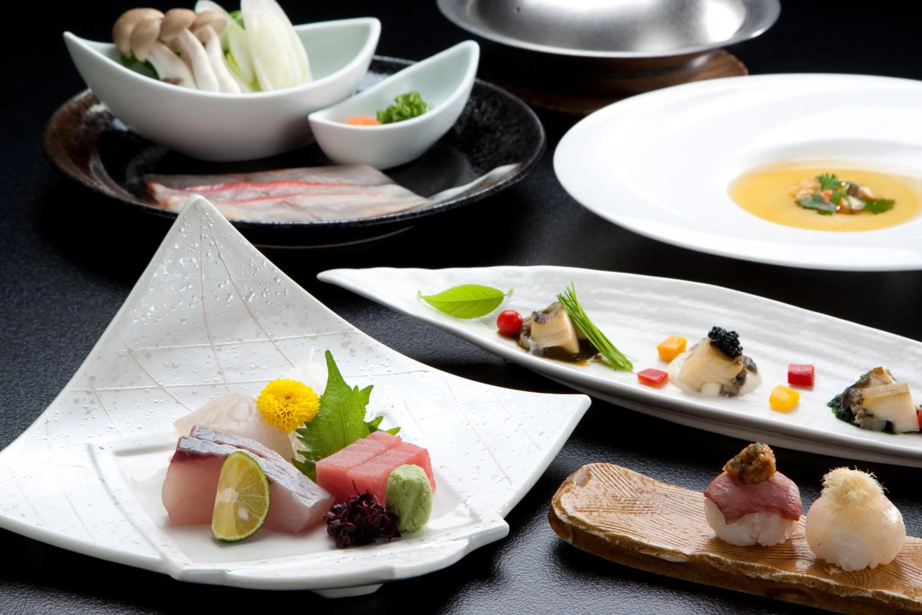 Dinner in Ito Yukitei