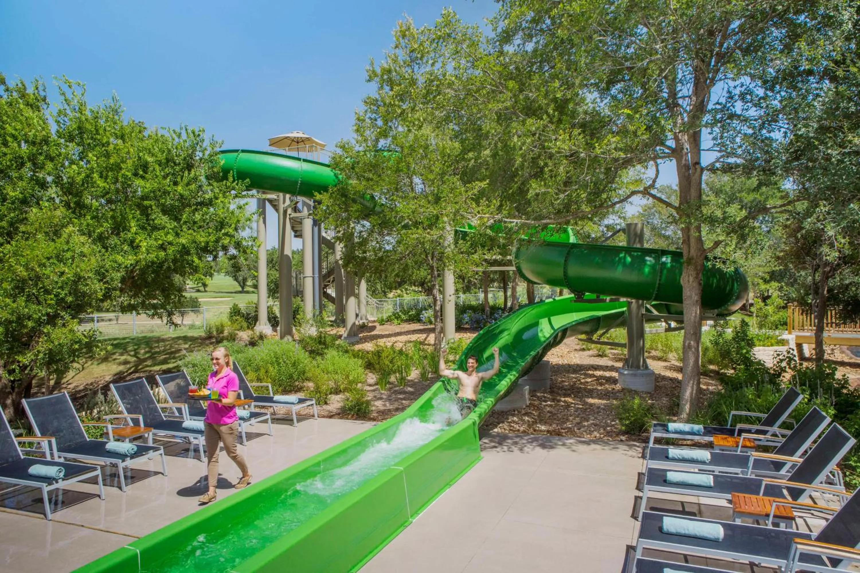 Swimming pool in Hyatt Regency Hill Country Resort and Villas