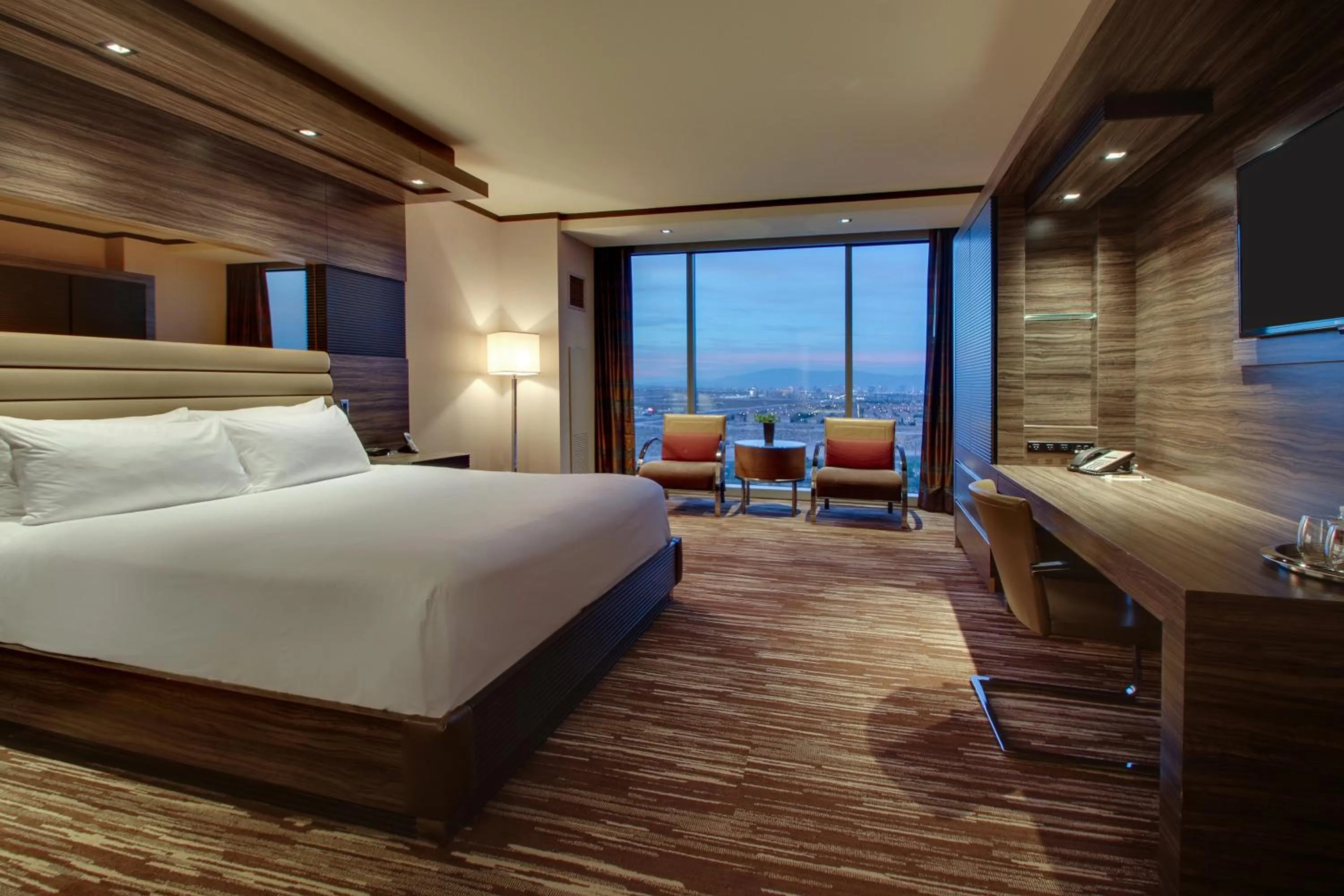 Bed in M Resort Spa & Casino