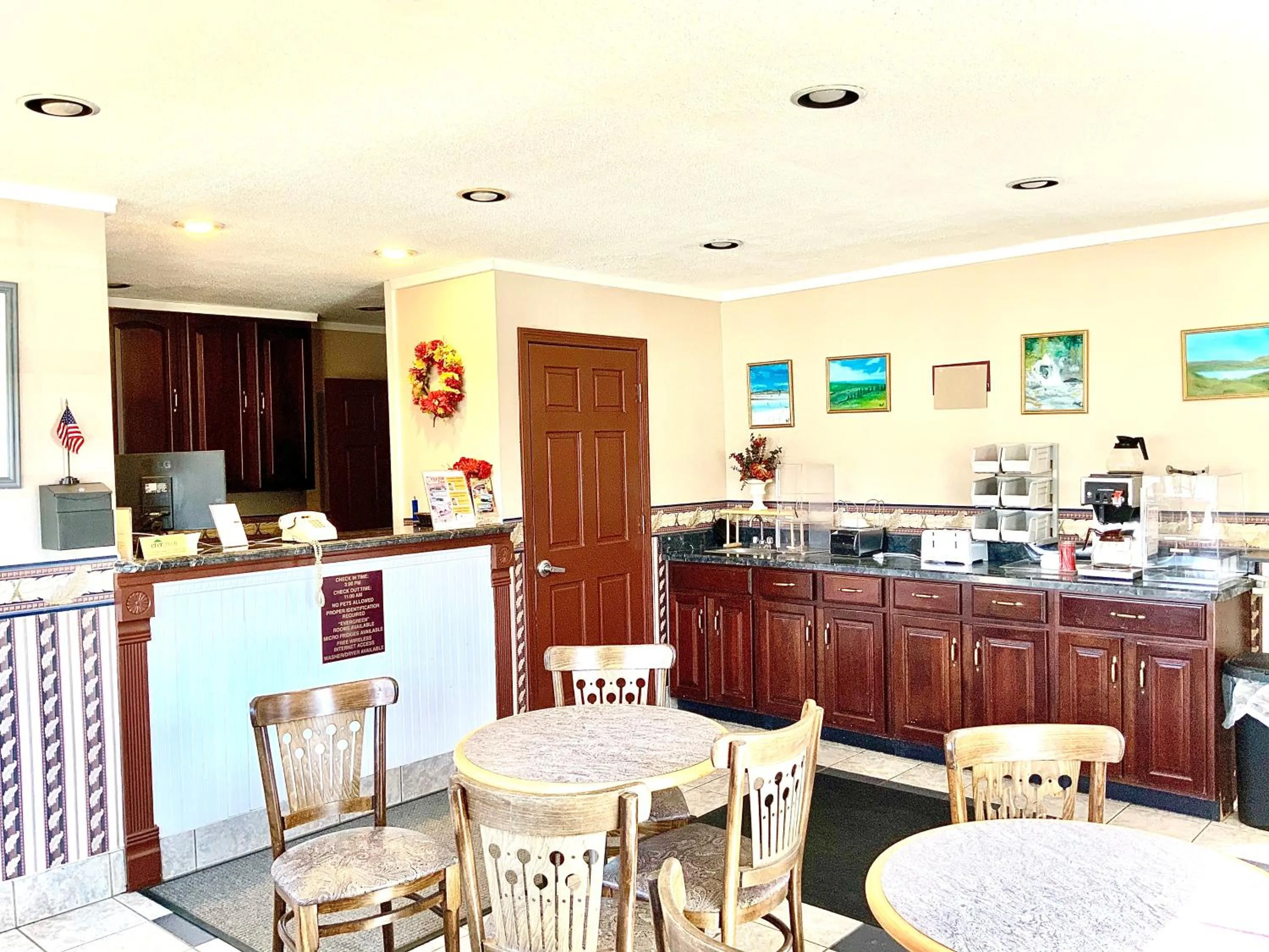 Lobby or reception in Pilgrim Inn