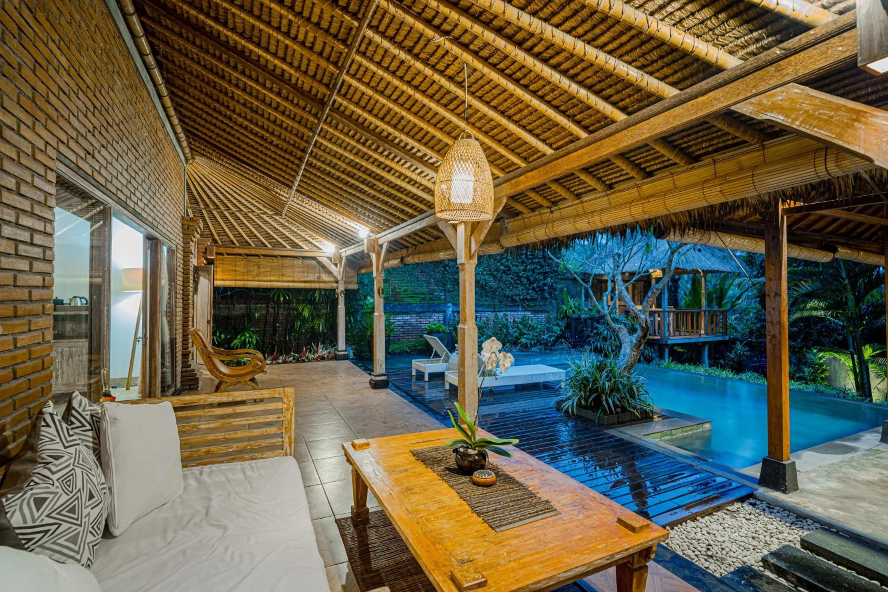 Pool view in Villa Bedauh Ubud Managed by Manara