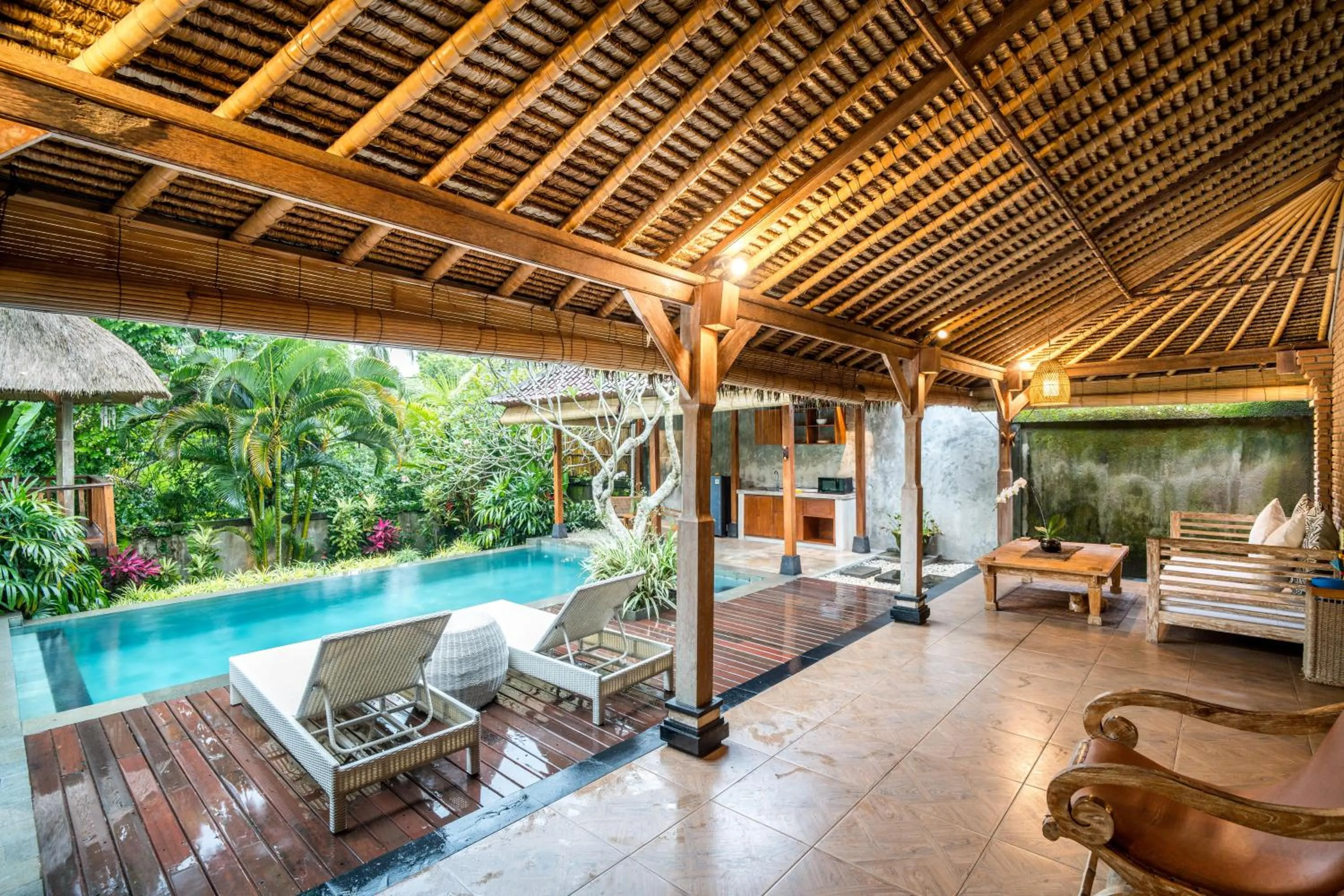 Pool view in Villa Bedauh Ubud Managed by Manara