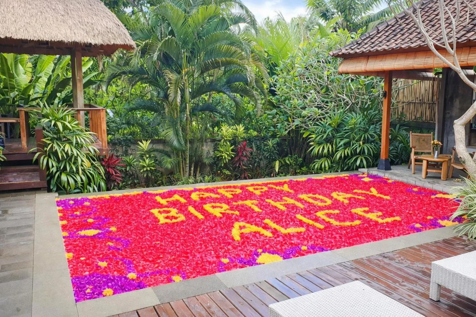 Decorative detail in Villa Bedauh Ubud Managed by Manara