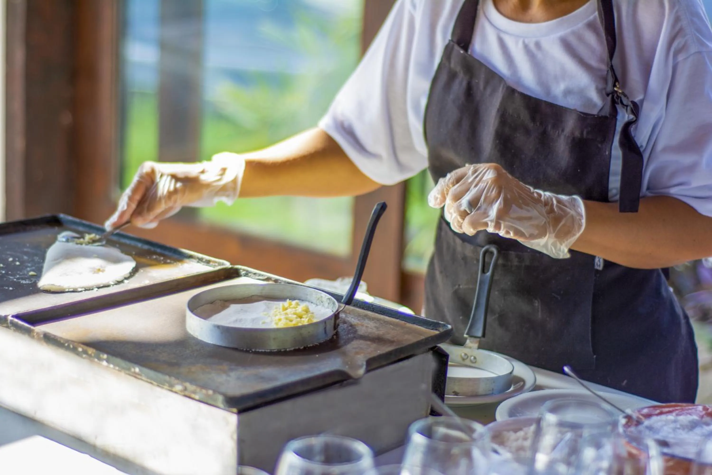 Breakfast in Amoaras Resort