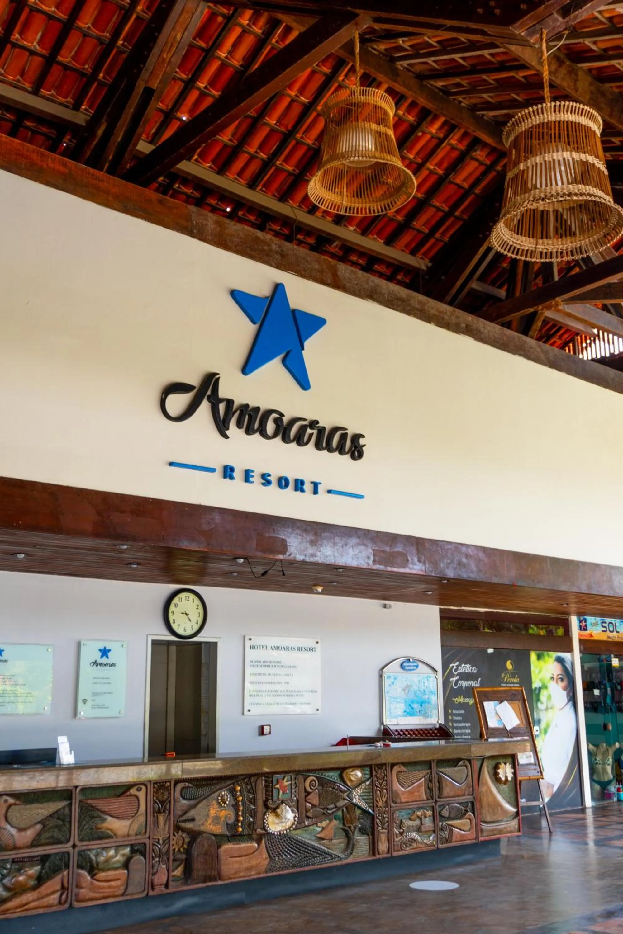 Lobby or reception in Amoaras Resort