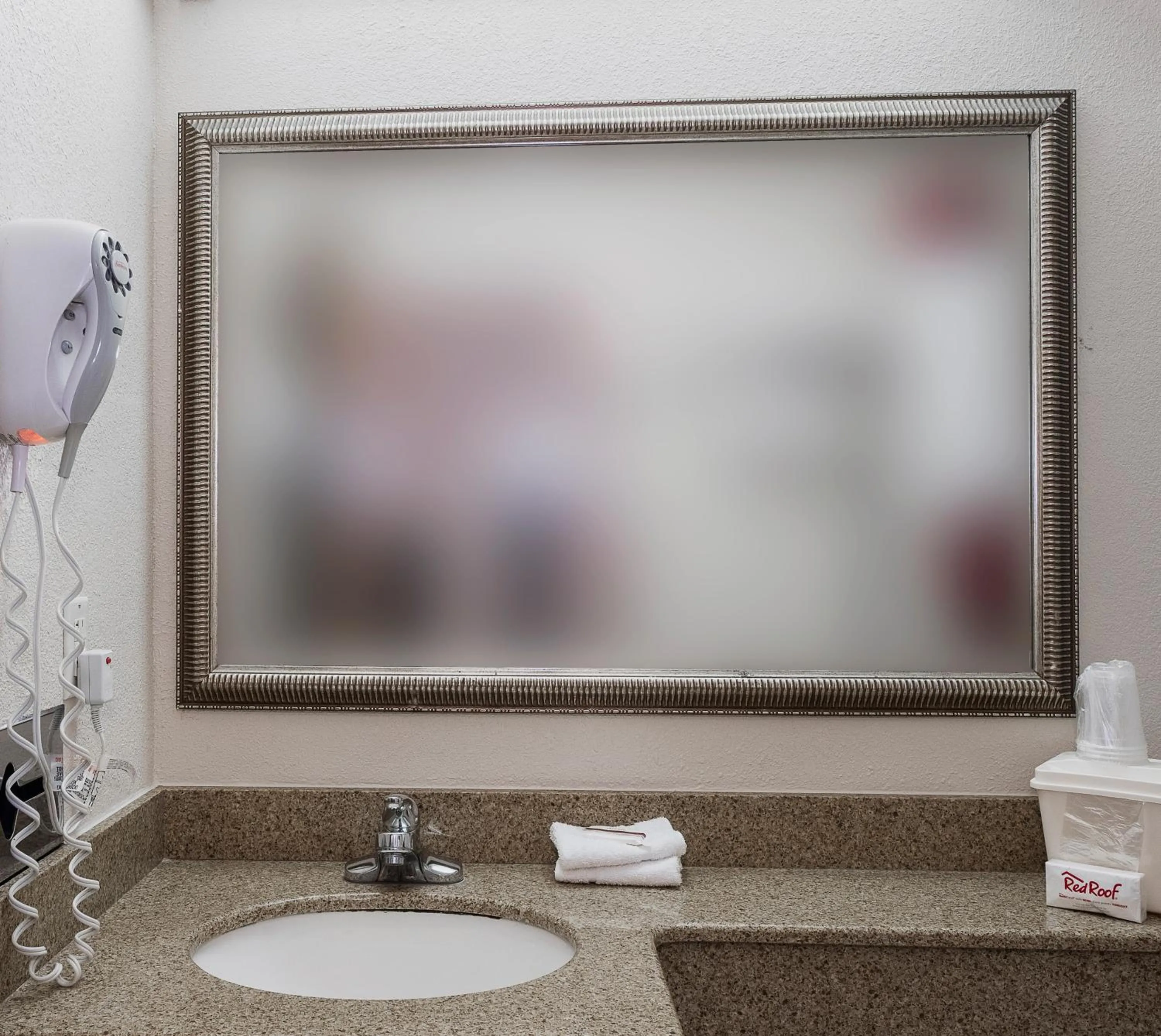 Bathroom in Red Roof Inn & Suites Mt Holly - McGuire AFB