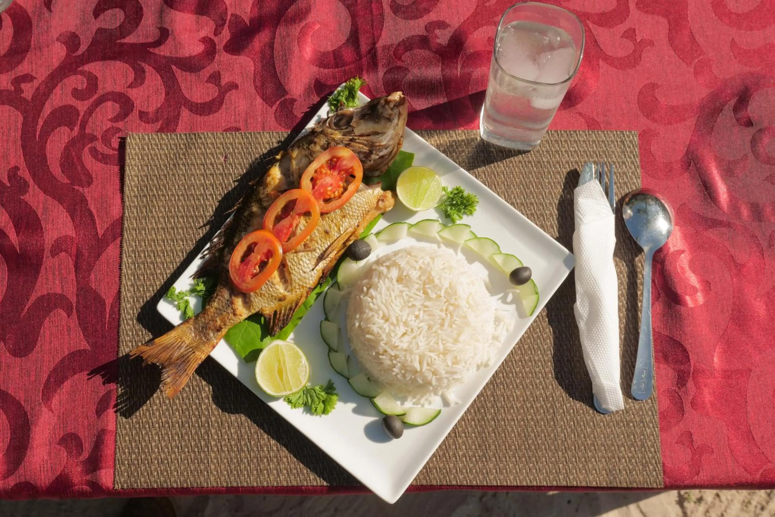 Food and drinks in Isla Bonita Zanzibar Beach Resort