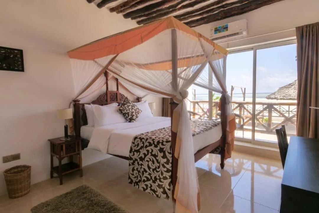 Bed in Isla Bonita Zanzibar Beach Resort